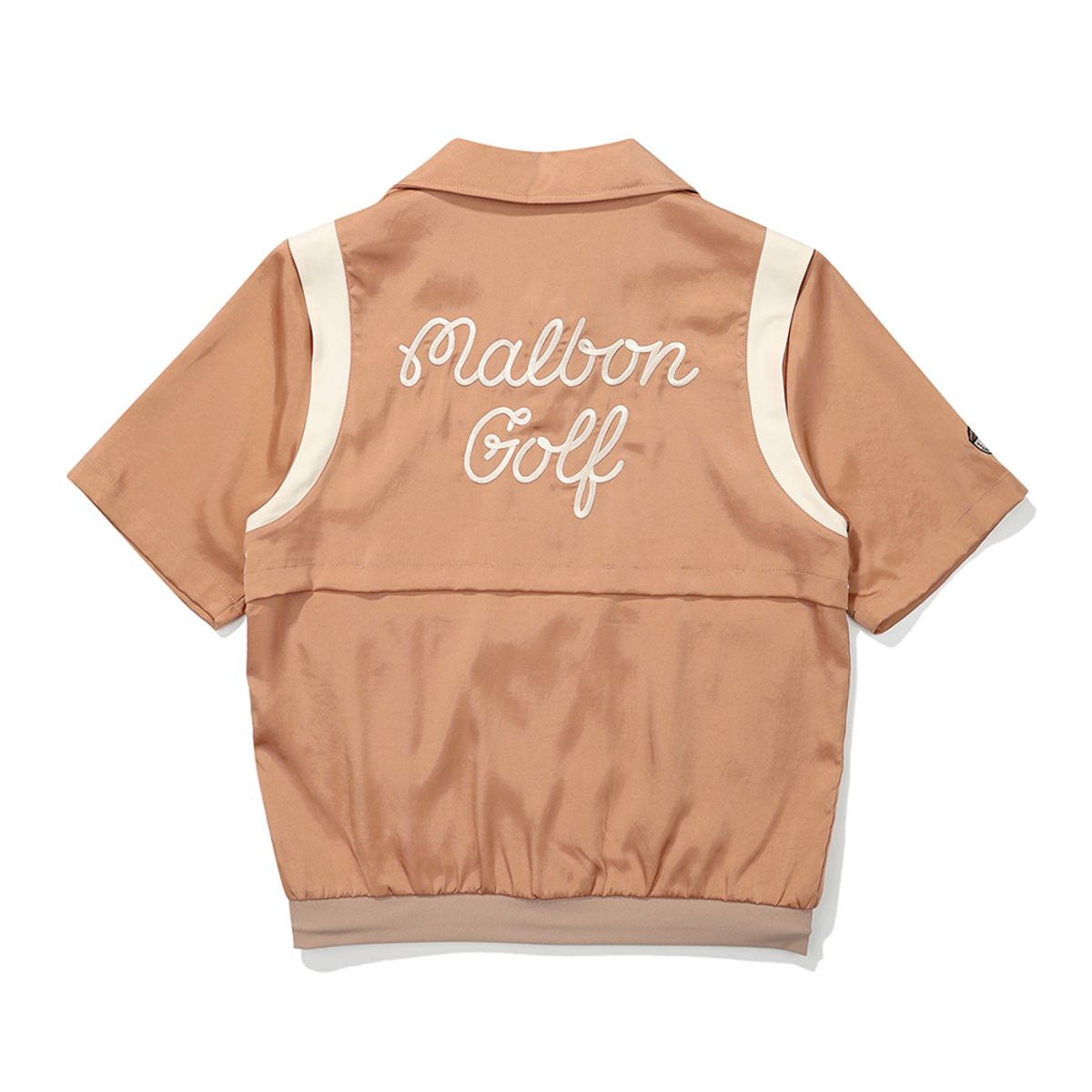 말본 골프(MALBON GOLF) 캐주얼 카라 반팔 자켓 SALMON (WOMAN)