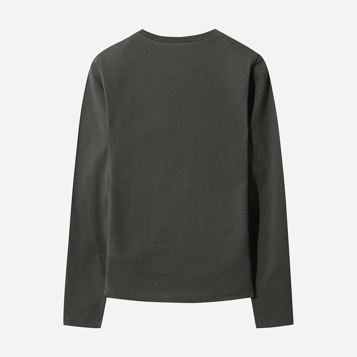 디오디(DOD) 베이직 긴팔 티셔츠 여자(D.CHARCOAL GREY)