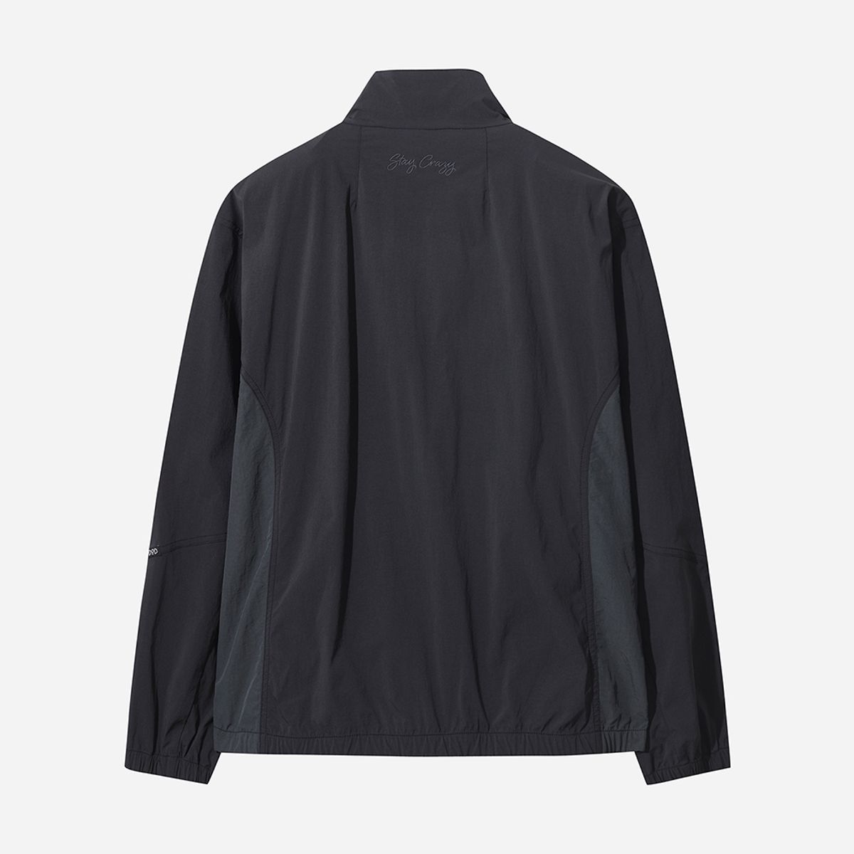 디오디(DOD) 스탠넥 홑겹 배색 자켓(BLACK(블랙))
