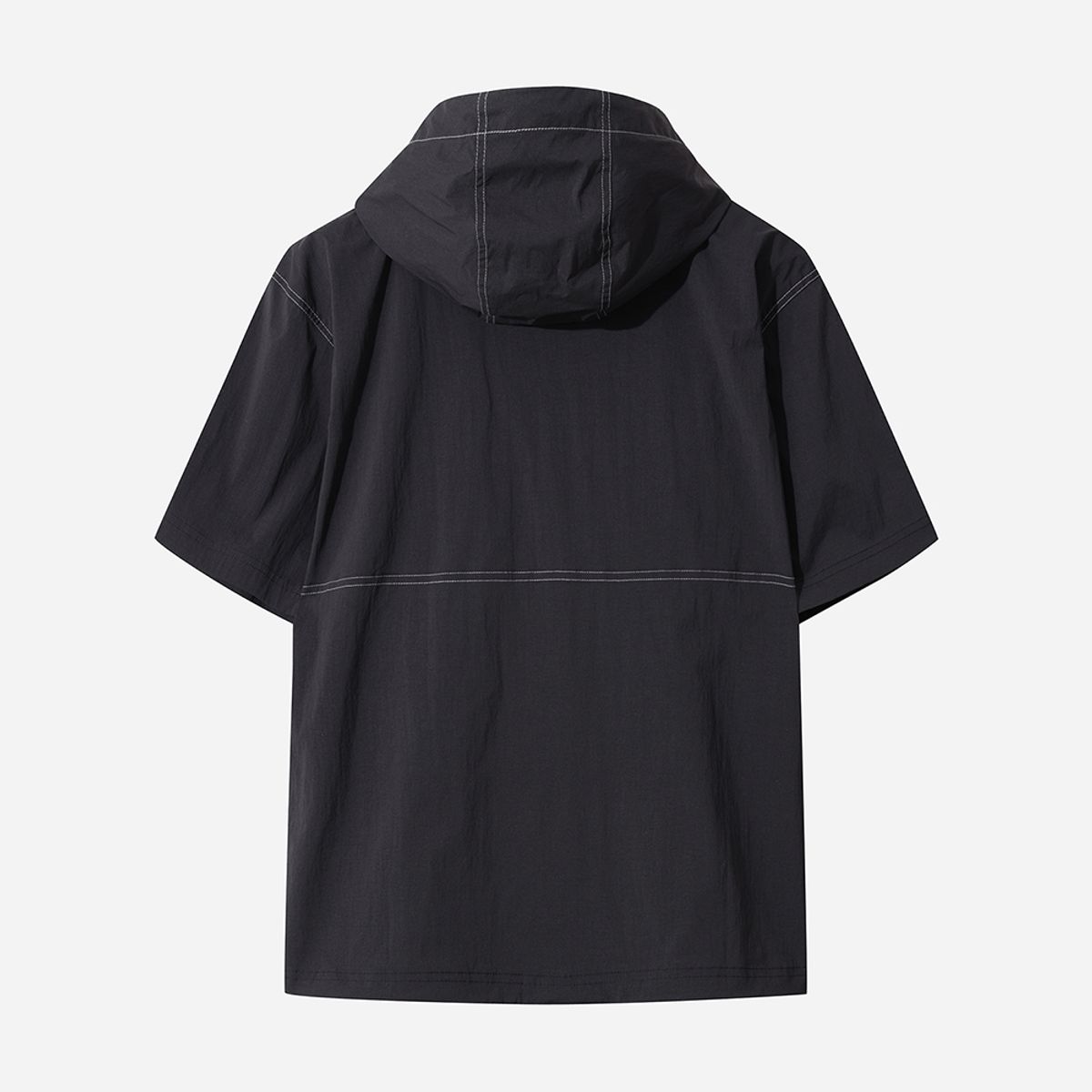 디오디(DOD) 아이스클래쉬 반팔 후드 아노락(BLACK)