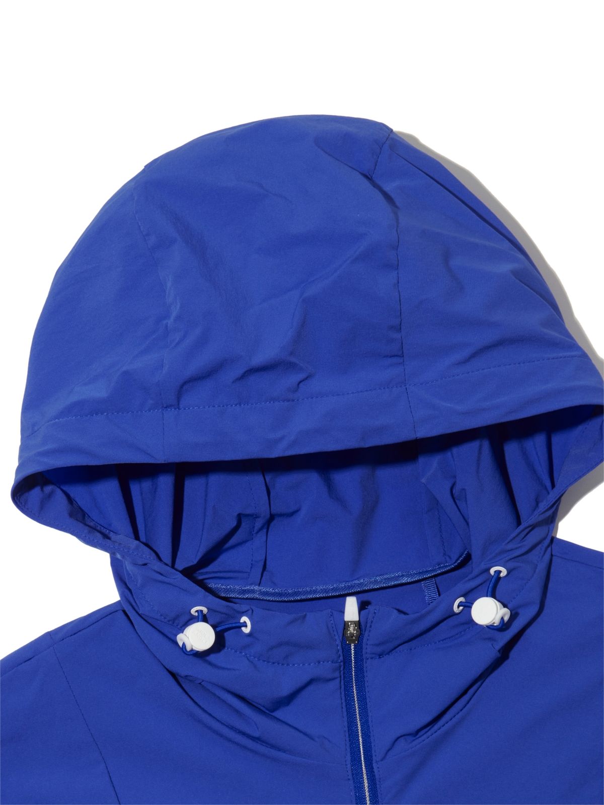 와이드앵글(WIDEANGLE) TO TECH LIKE 후디 반팔 아노락 L_Royal Blue