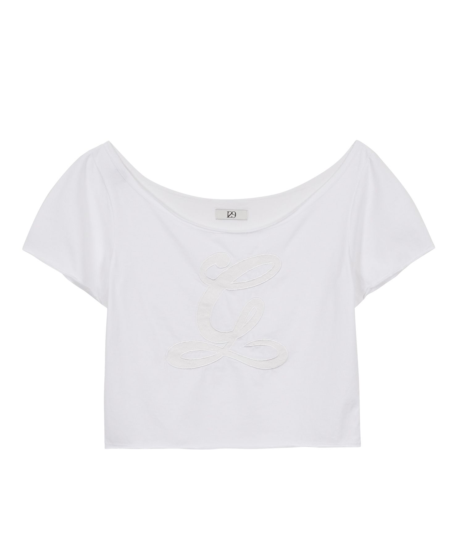 ★ILLIGO★ Punching Logo Off Shoulder Top White 25SMTOP20WH MUSINSA | ILLIGO Punching Logo Off Shoulder Top White