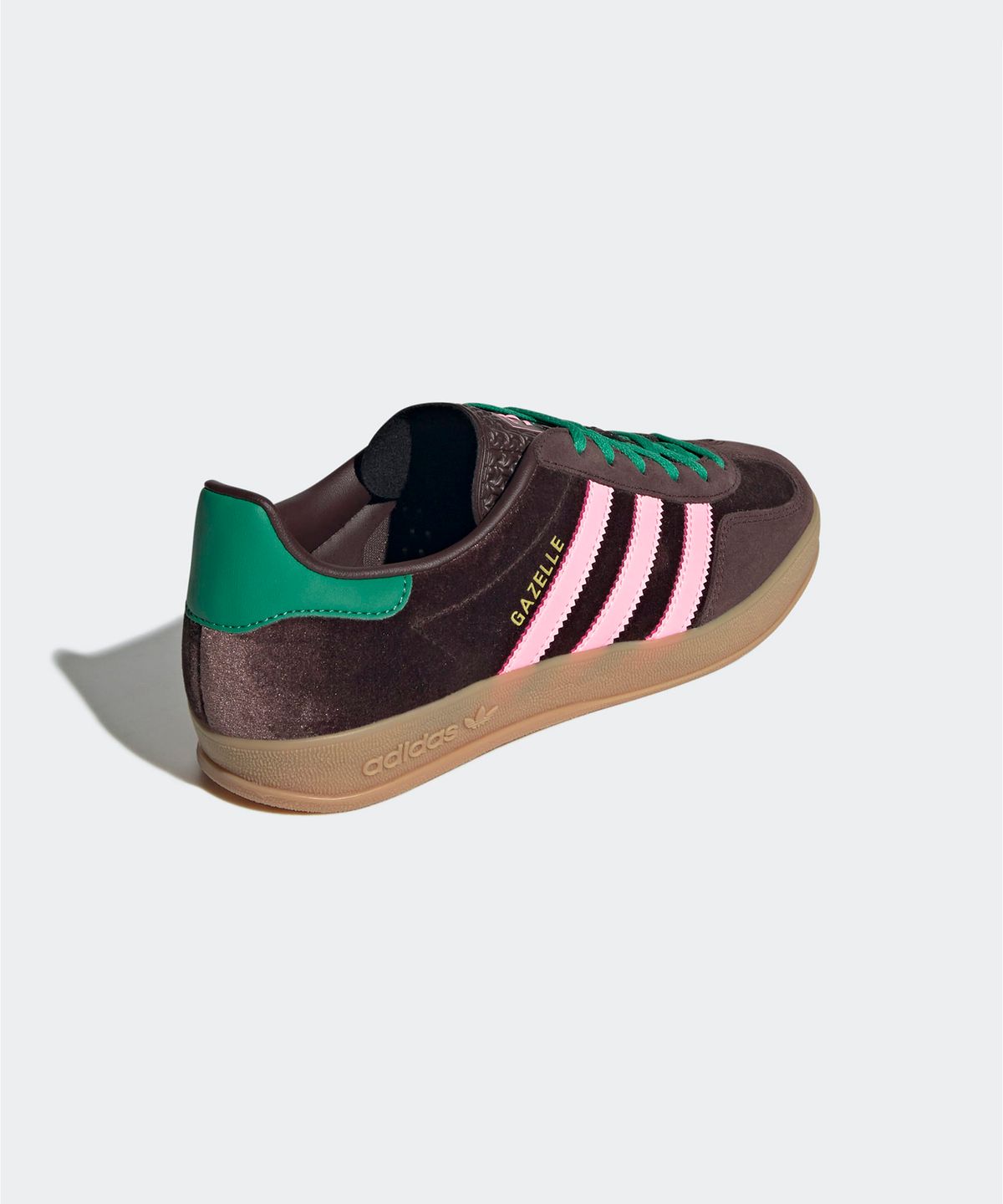 아디다스(ADIDAS) 가젤 인도어 - 다크브라운:핑크 / JI2714