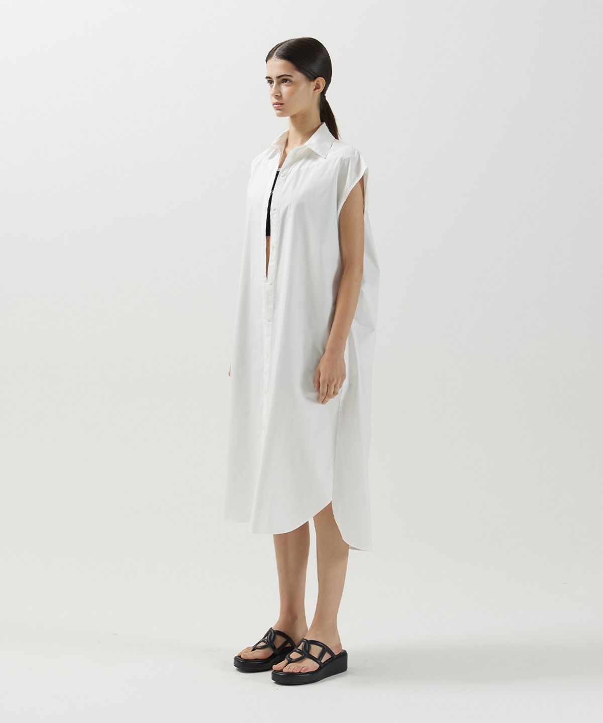 므아므(MMAM) Sleeveless shirt dress