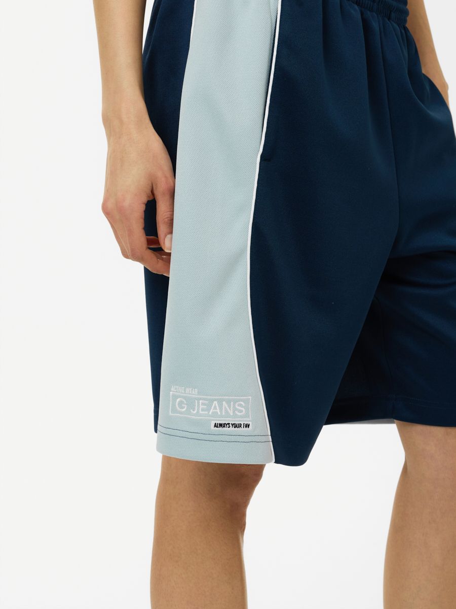 ★ GLOWNY★ 247 FORCE JERSEY SHORTS NAVY GY25PSPT001 247 FORCE JERSEY SHORTS (NAVY) - GLOWNY