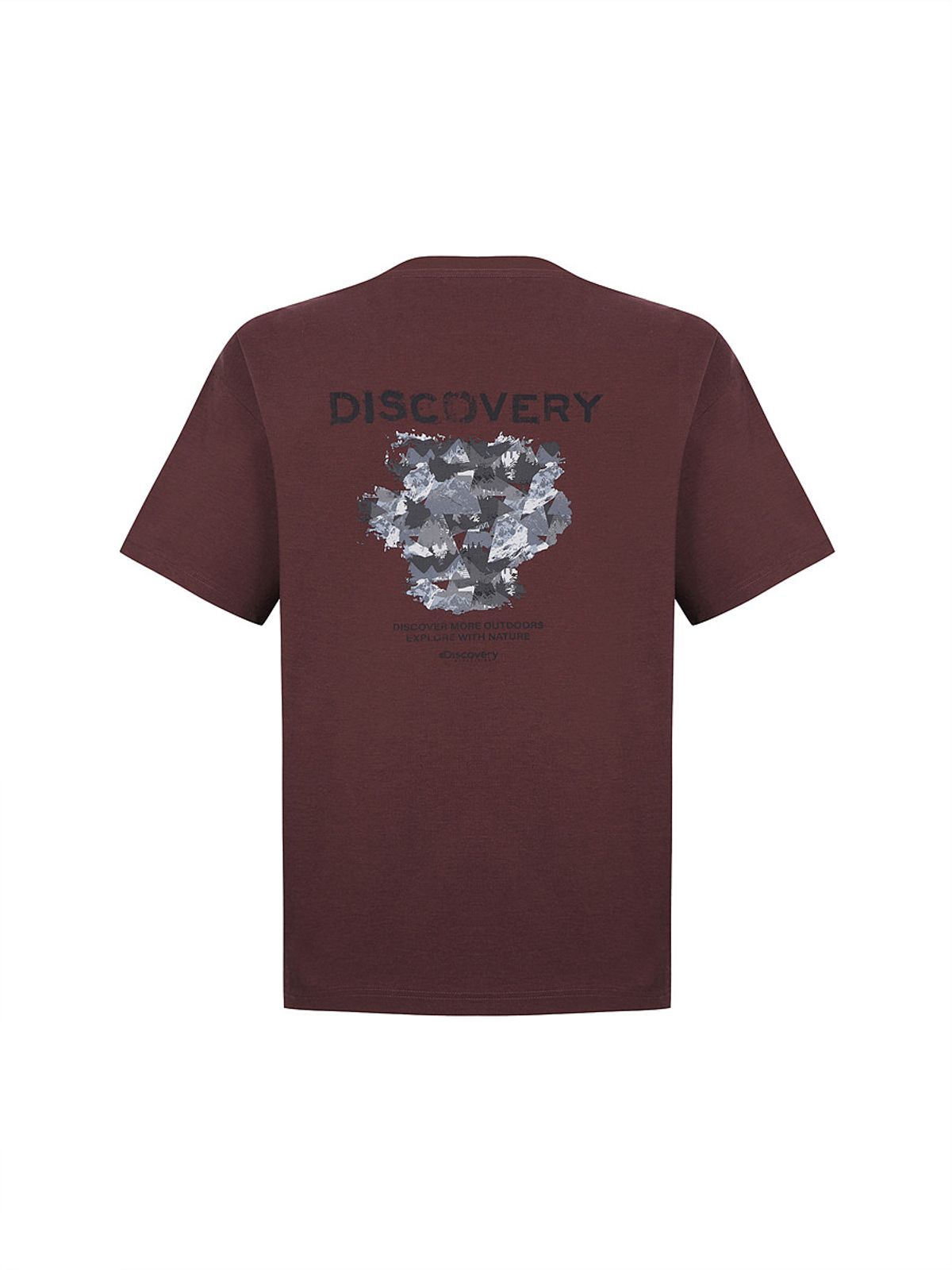 디스커버리 익스페디션(DISCOVERY EXPEDITION) 프레시벤트 워싱 크랙 카모 반팔티 (D/WINE)