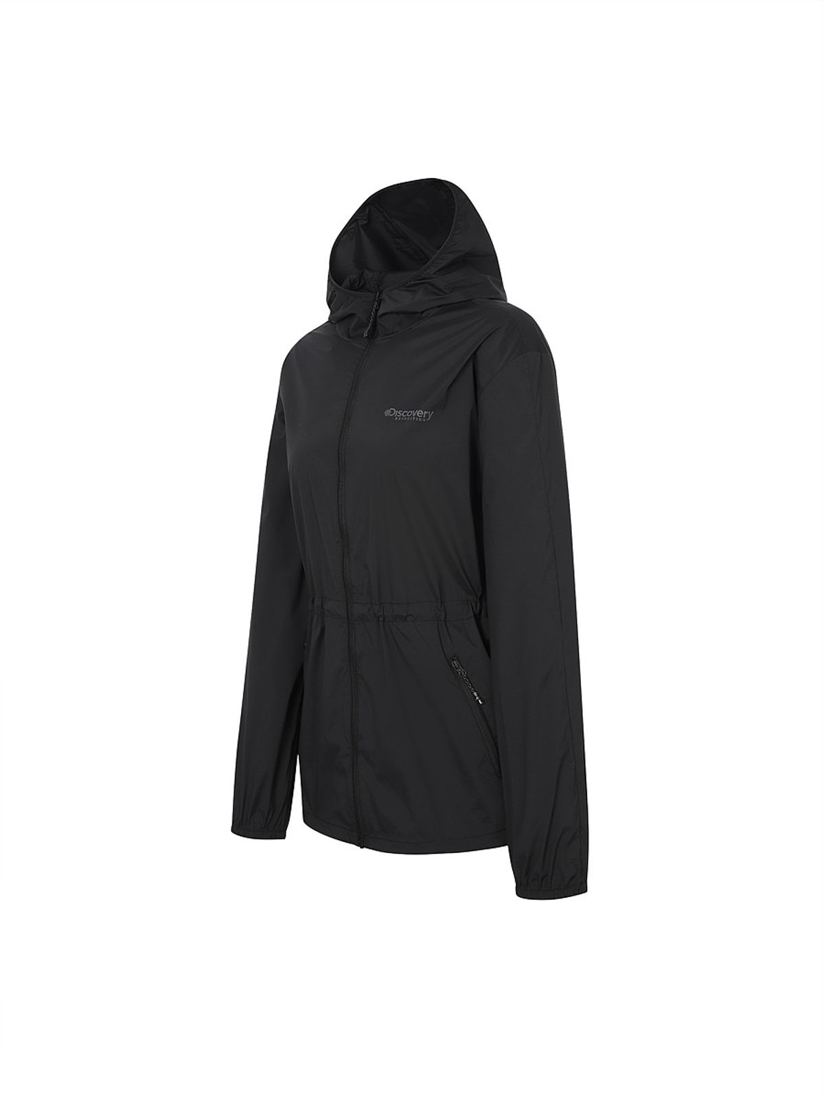 디스커버리 익스페디션(DISCOVERY EXPEDITION) 여성 경량 미드바람막이 (BLACK)
