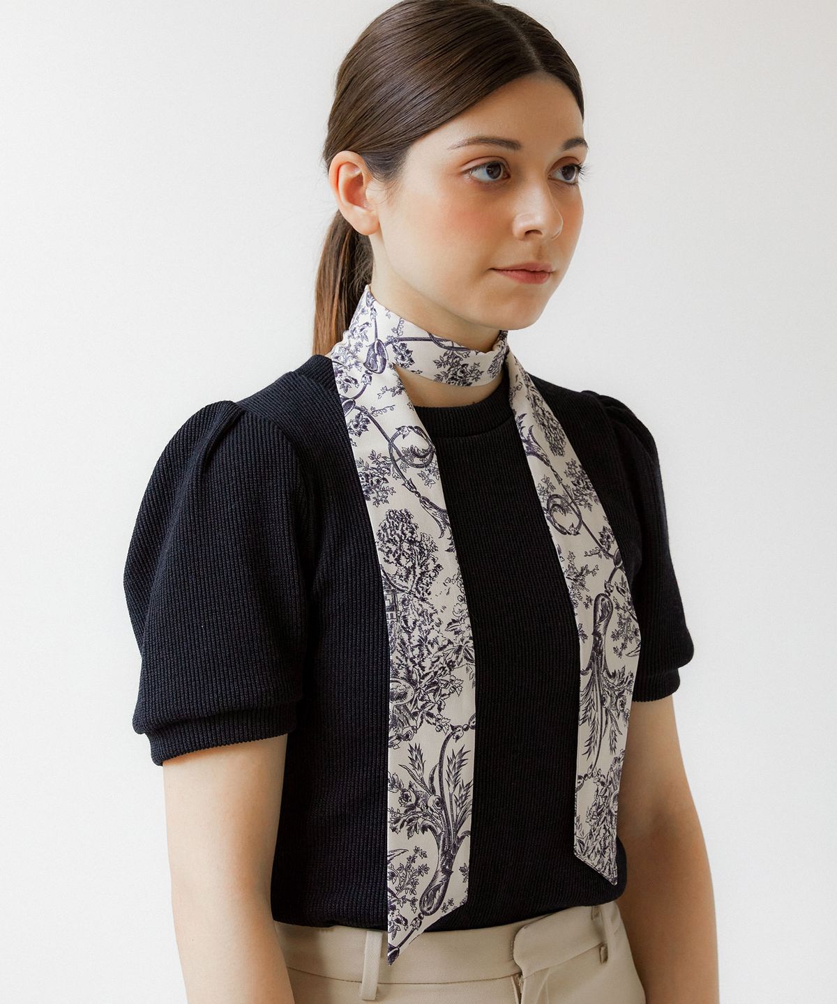 바스카라(VASCARA) Garden Twilly Scarf (3colors)
