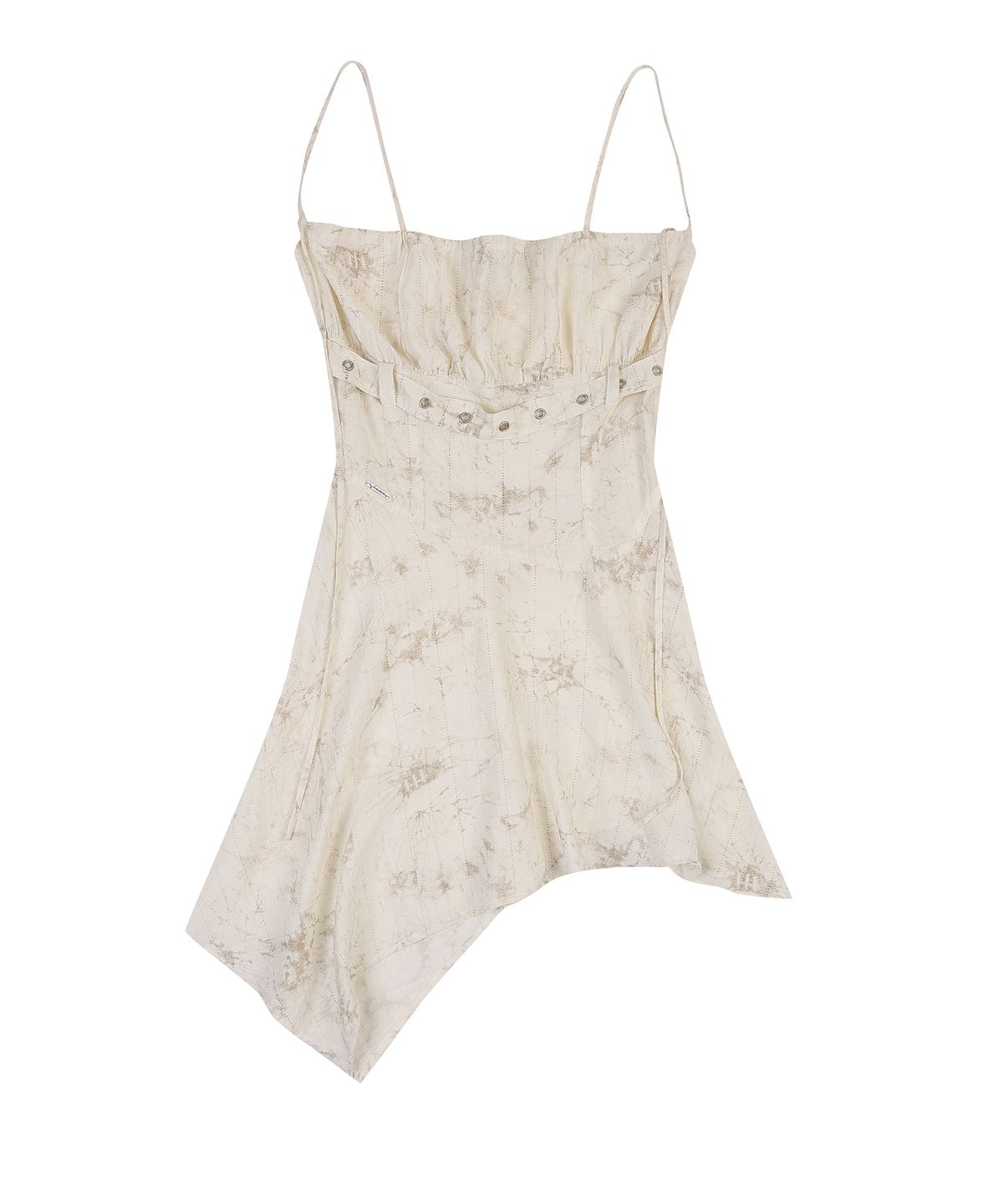 오디너리 홀리데이(ORDINARY HOLIDAY) FLARE SLEEVELESS MINI DRESS [IVORY]
