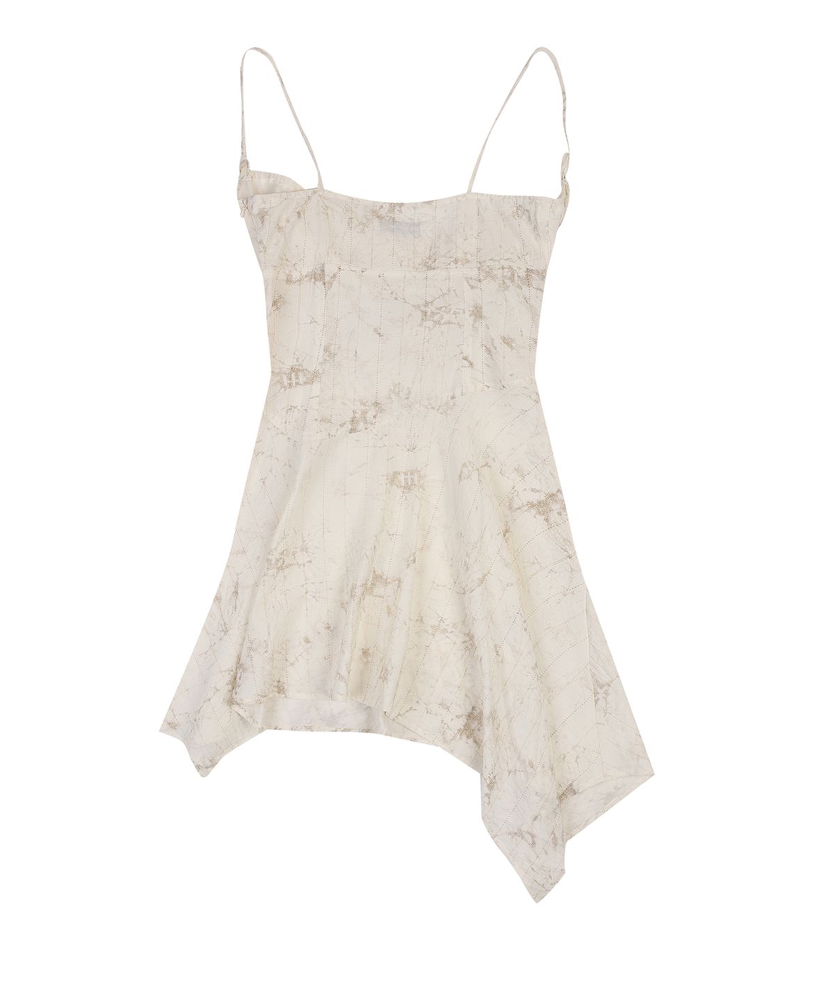 오디너리 홀리데이(ORDINARY HOLIDAY) FLARE SLEEVELESS MINI DRESS [IVORY]