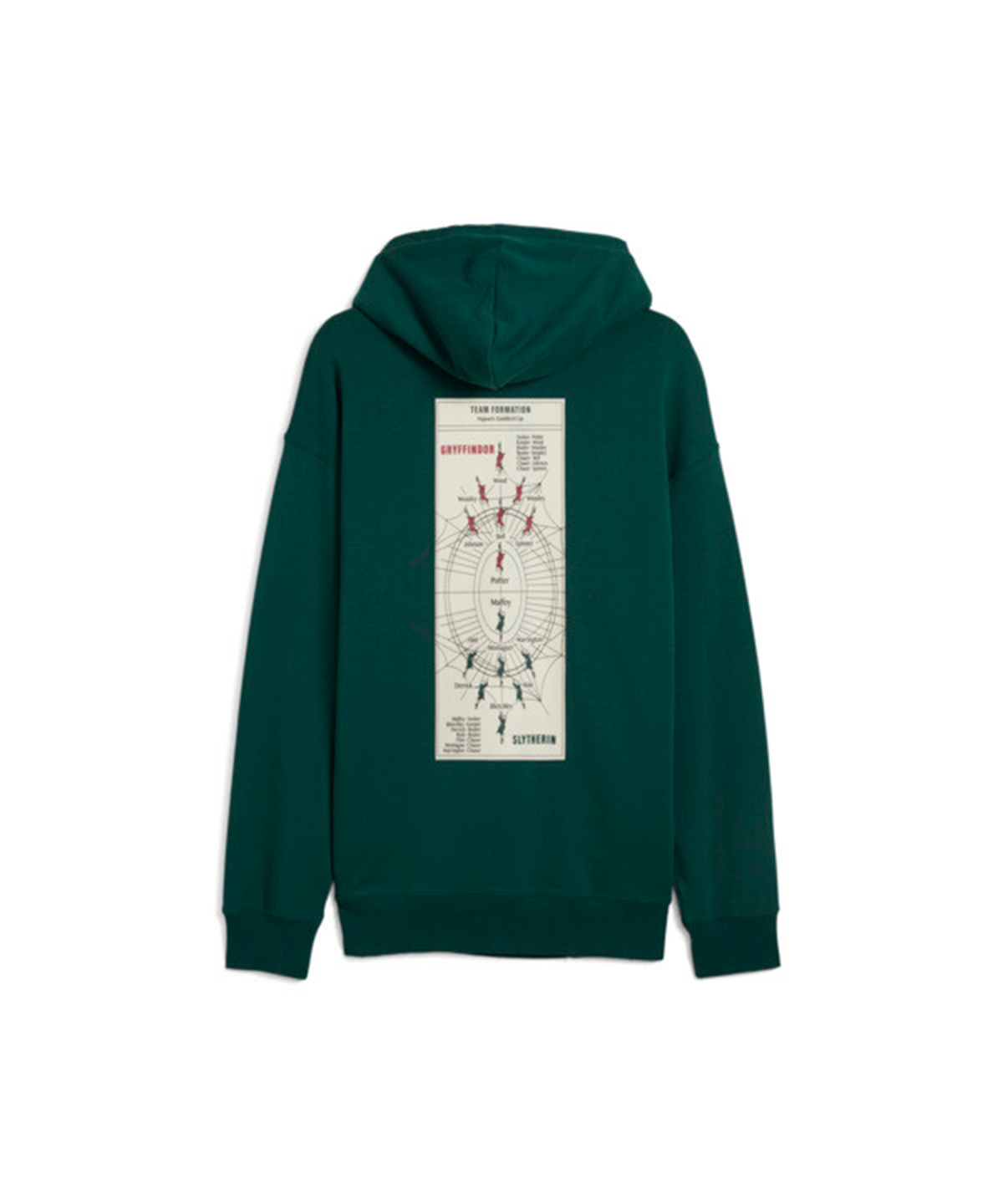 푸마(PUMA) 푸마 X 해리포터 릴렉스 그래픽 후디 - 다크머틀 / 630093-60