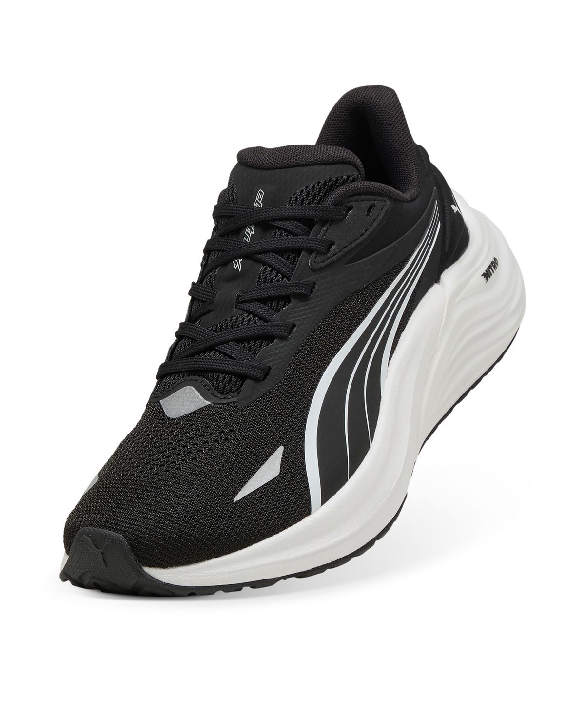 푸마(PUMA) 일렉트리파이 나이트로 4 우먼스 - 블랙:화이트 / 310788-01