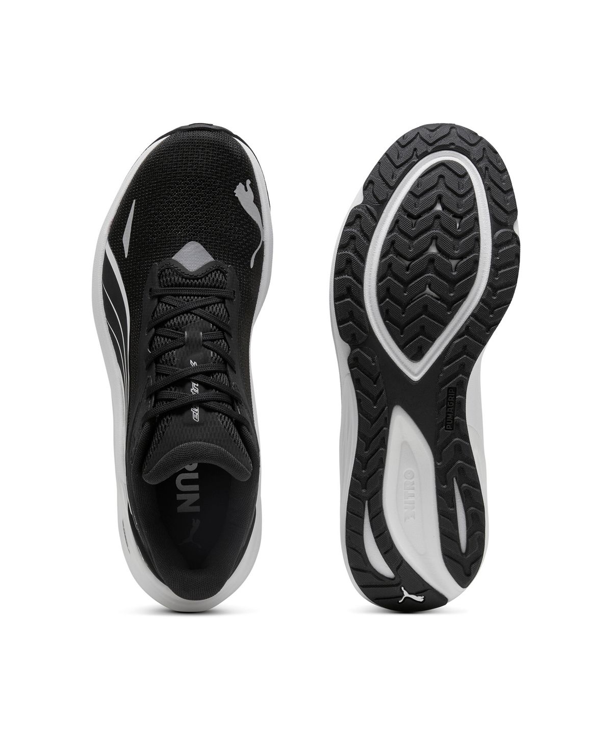 푸마(PUMA) 일렉트리파이 나이트로 4 - 블랙:화이트/ 310789-01