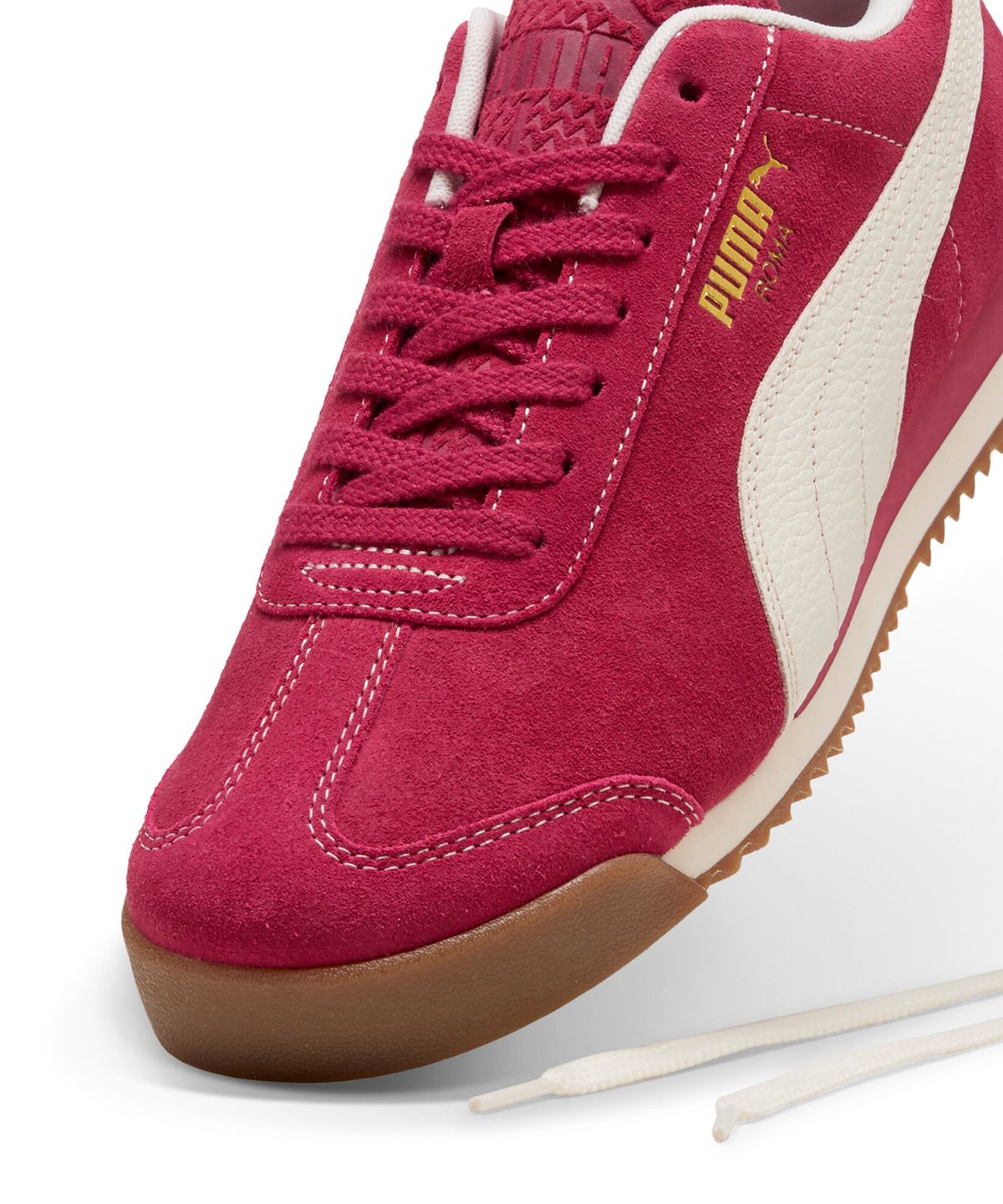 푸마(PUMA) 로마 스웨이드 - 포트웜:화이트 / 398635-08