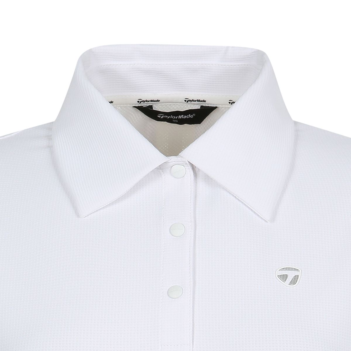 테일러메이드 어패럴(TAYLORMADE APPAREL) 여성 허리 스트링 카라 반팔 티셔츠 T8031TO6242-100