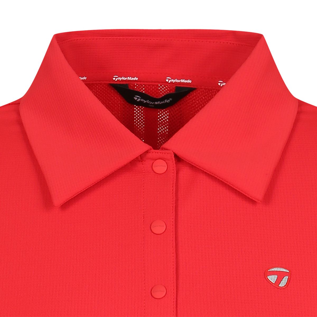 테일러메이드 어패럴(TAYLORMADE APPAREL) 여성 허리 스트링 카라 반팔 티셔츠 TTO-62HG42-500