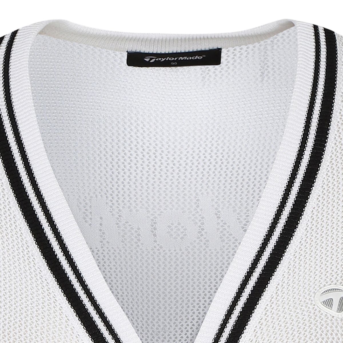테일러메이드 어패럴(TAYLORMADE APPAREL) 여성 브이넥 니트 가디건 T8031SO6131-100
