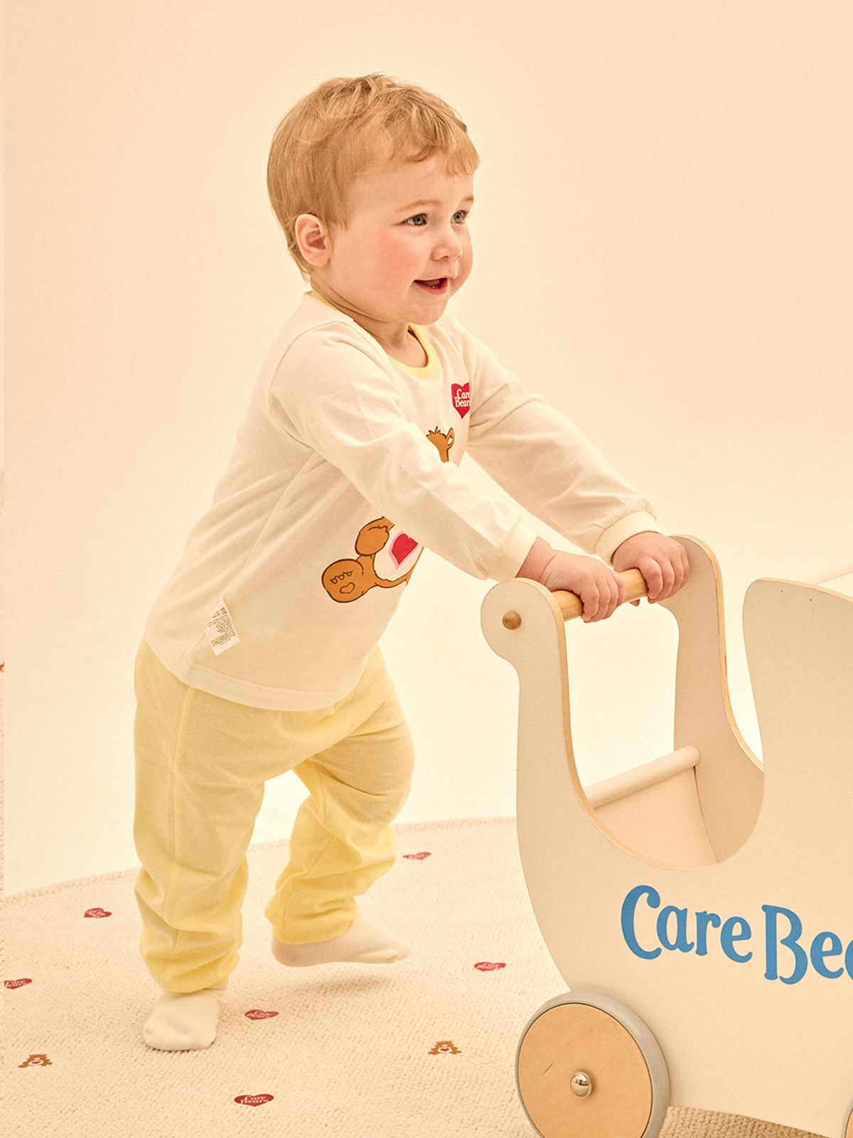 케어베어(CAREBEARS) 케어베어즈 오가닉 아기실내복세트