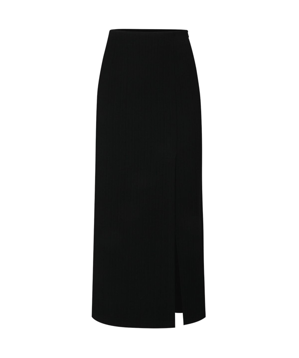루루서울(LOULOUSEOUL) Bella Slit Skirt (Black)
