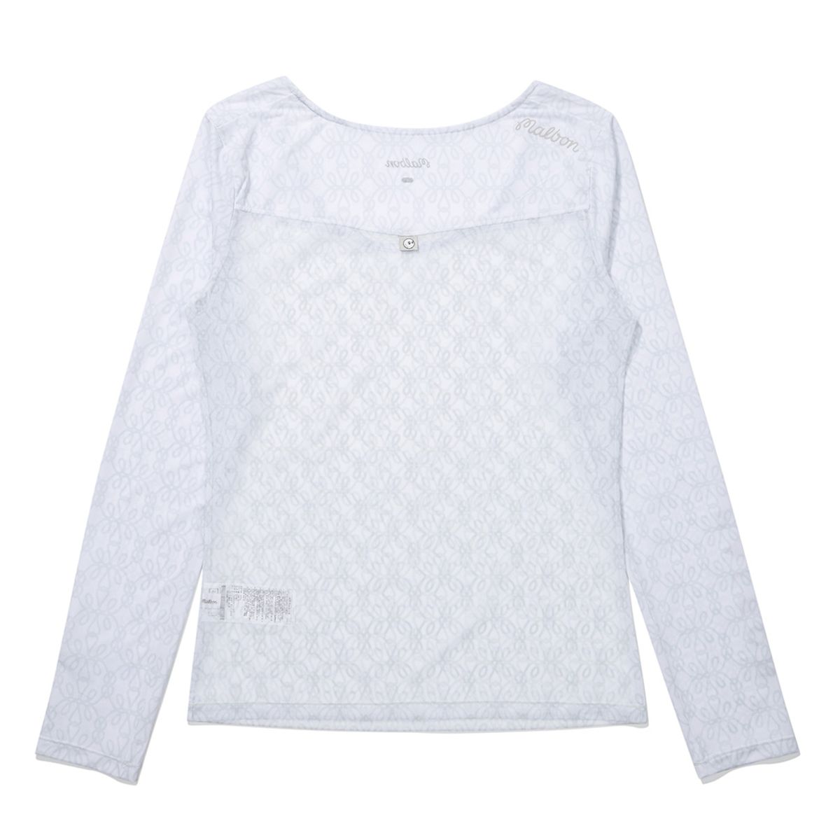 말본 골프(MALBON GOLF) 라운드 메쉬 믹스 베이스 레이어 LIGHT GRAY (WOMAN)