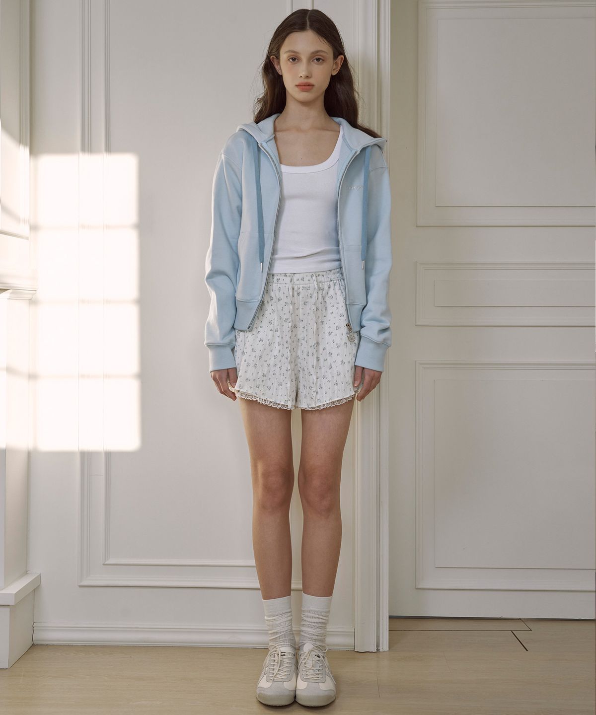 라츠유(LOTSYOU) lotsyou_Ella Shorts Ivory