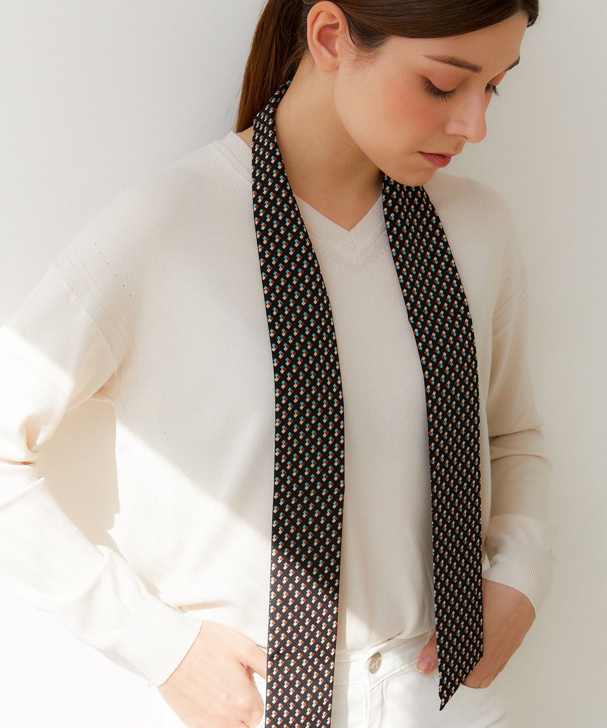 바스카라(VASCARA) Nano Twilly Scarf (4colors)