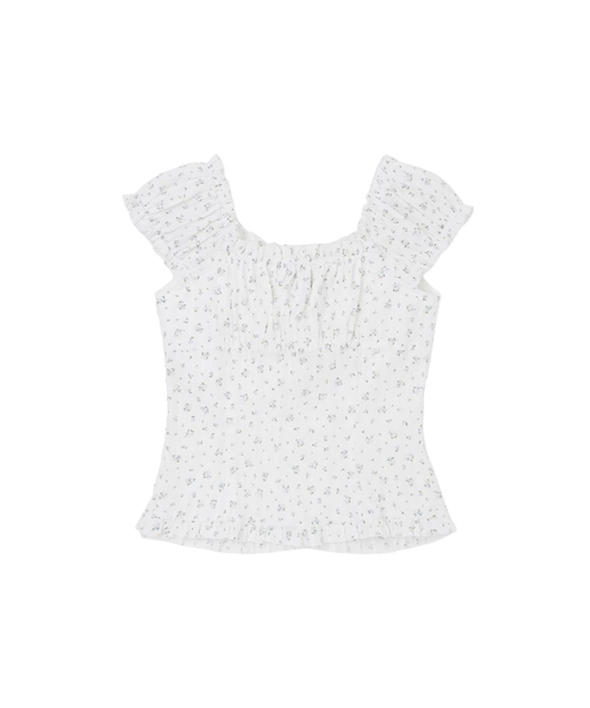 라츠유(LOTSYOU) lotsyou_Ella Blouse Ivory