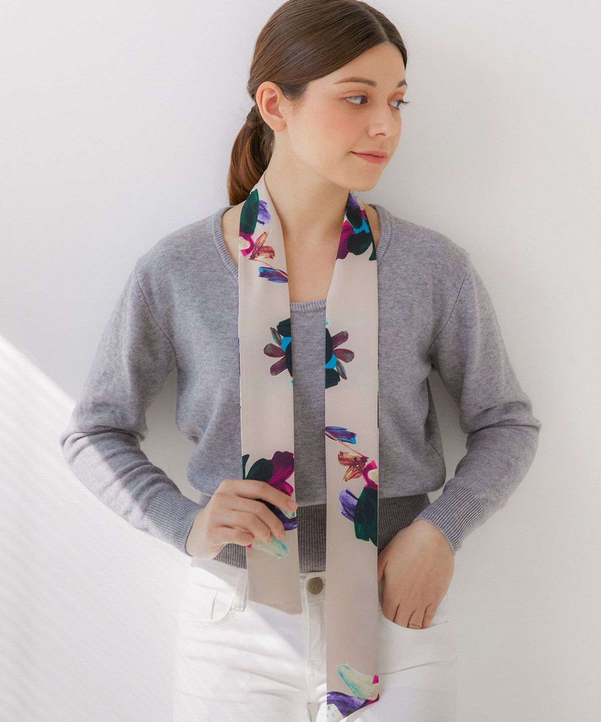 바스카라(VASCARA) Sunday Twilly Scarf (3colors)