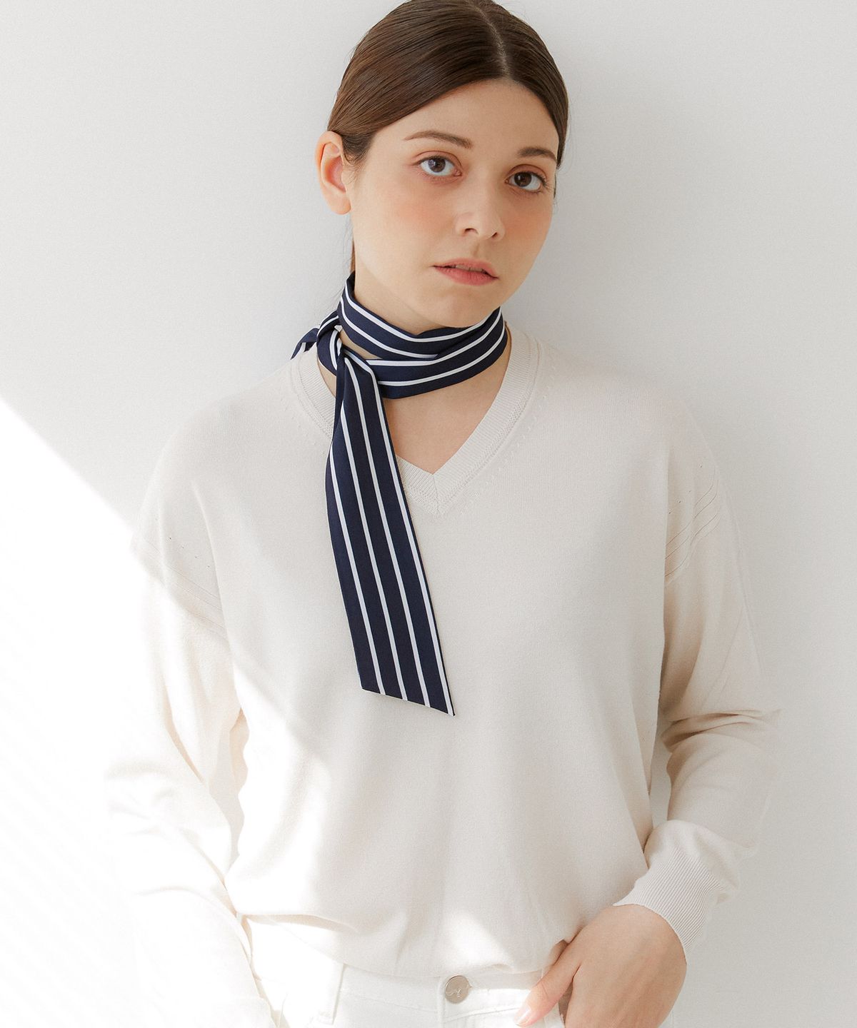바스카라(VASCARA) Tiered Twilly Scarf (4colors)