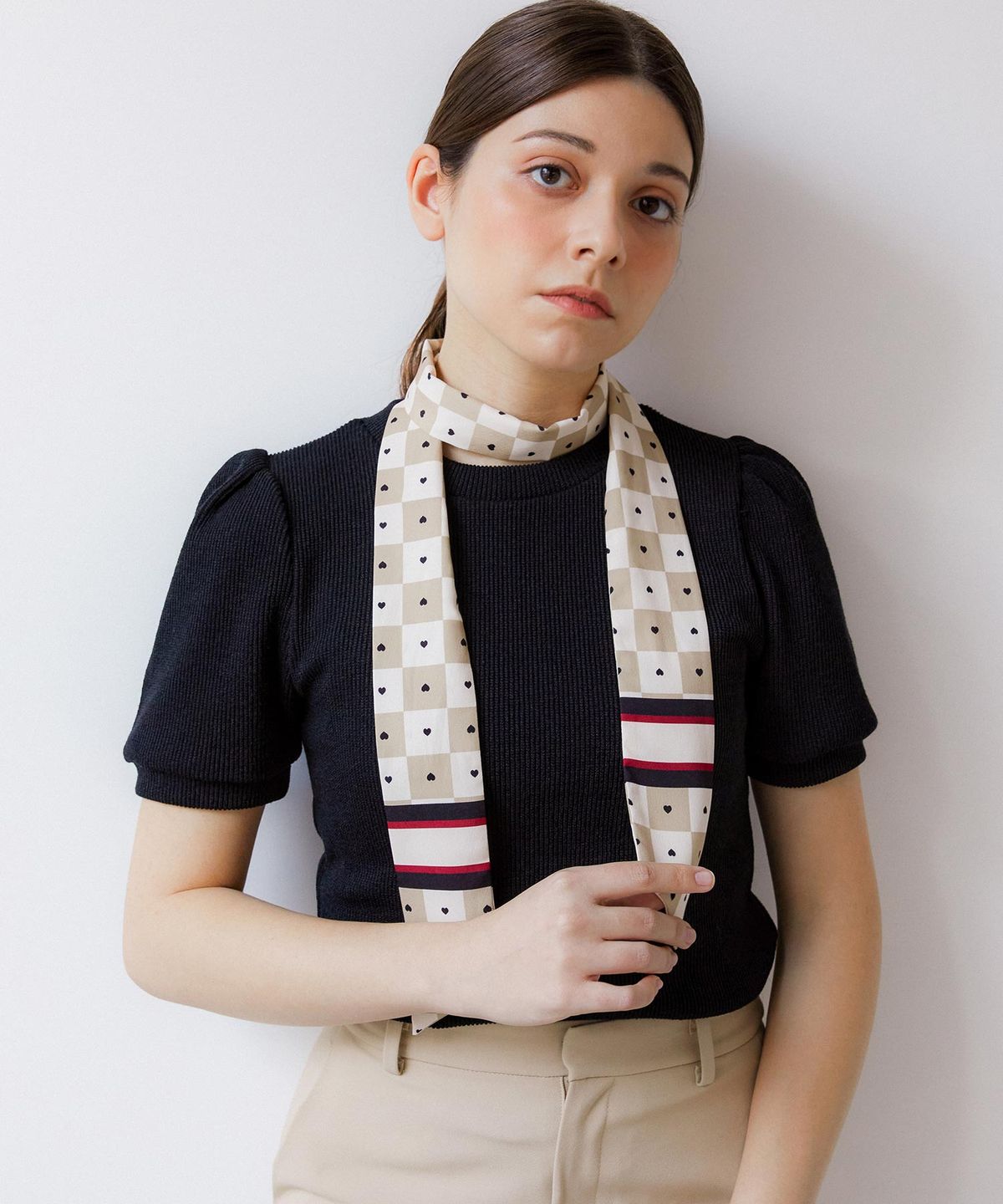 바스카라(VASCARA) Love Twilly Scarf (3colors)