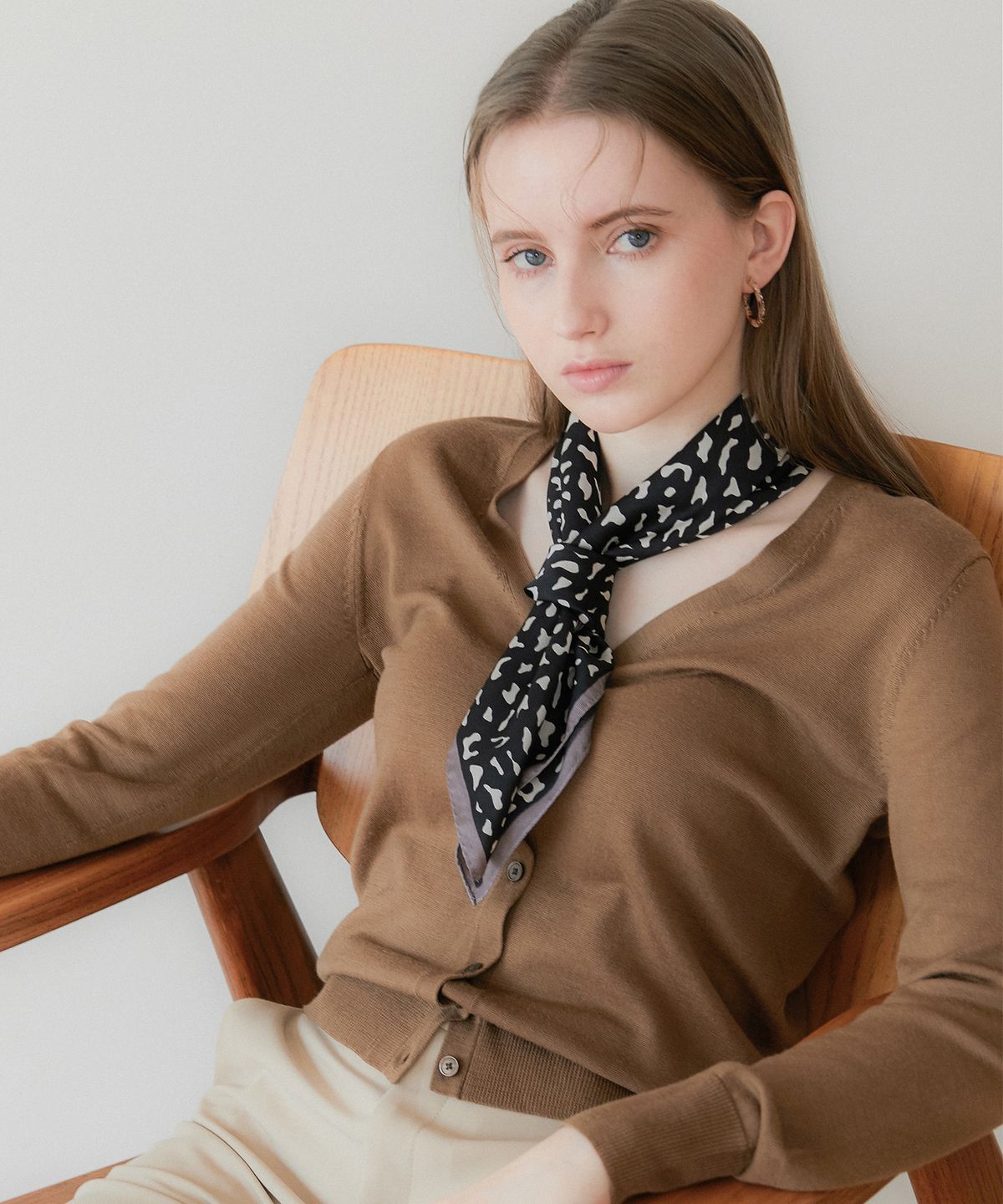 바스카라(VASCARA) Leo Long Scarf (3colors)