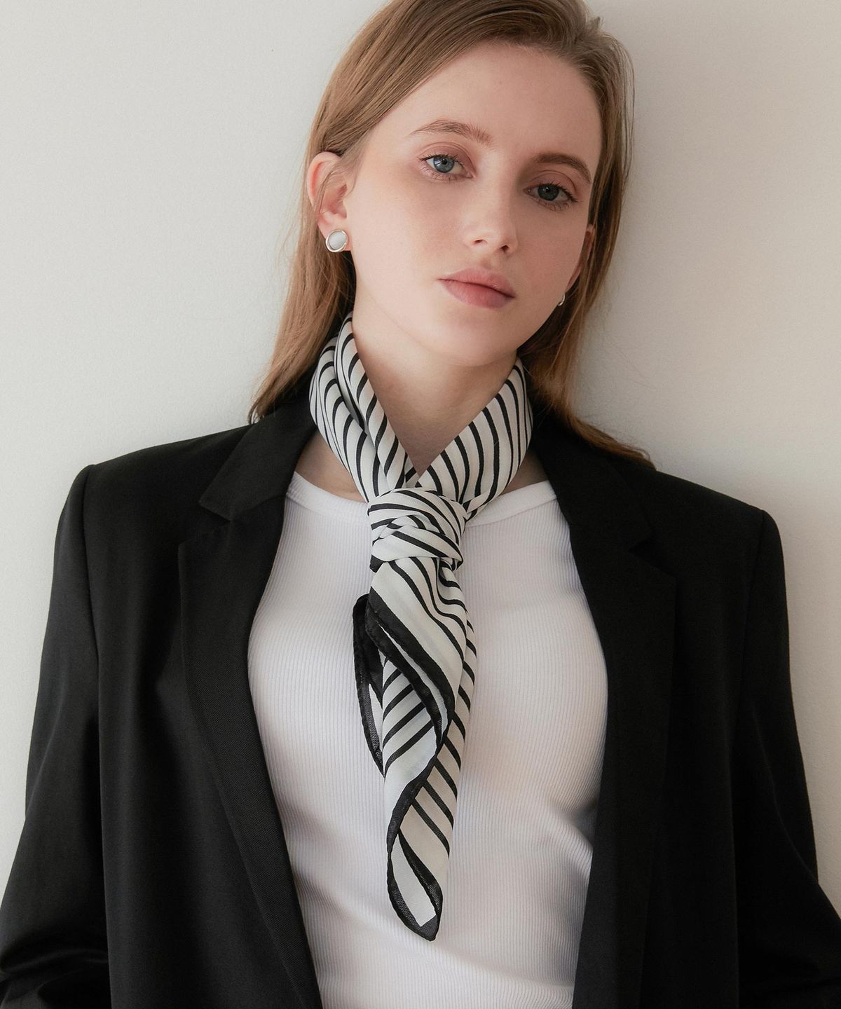바스카라(VASCARA) Swan Long Scarf (4colors)