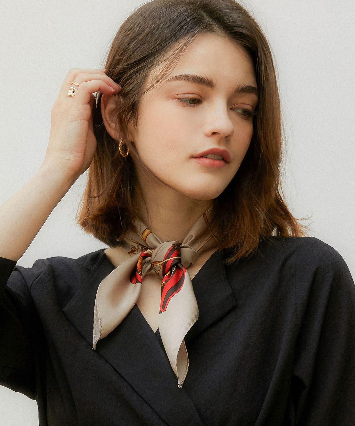 바스카라(VASCARA) Mendlin Petit Scarf (6colors)