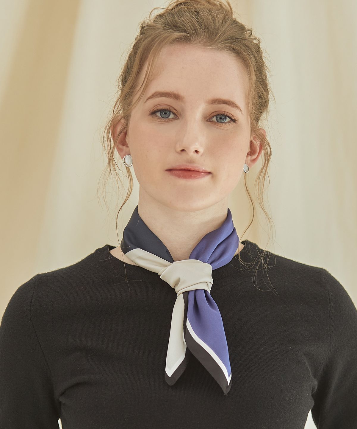 바스카라(VASCARA) Square Petite Scarf (4colors)