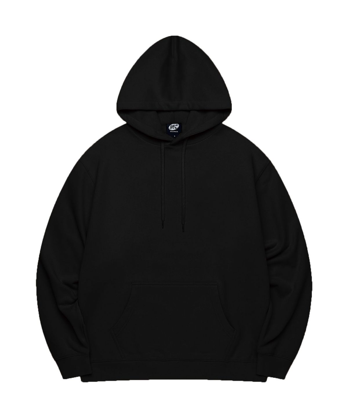 와일드락(WILDROCK) [2PACK] 오버핏 에센셜 솔리드 후드티셔츠 (6color)
