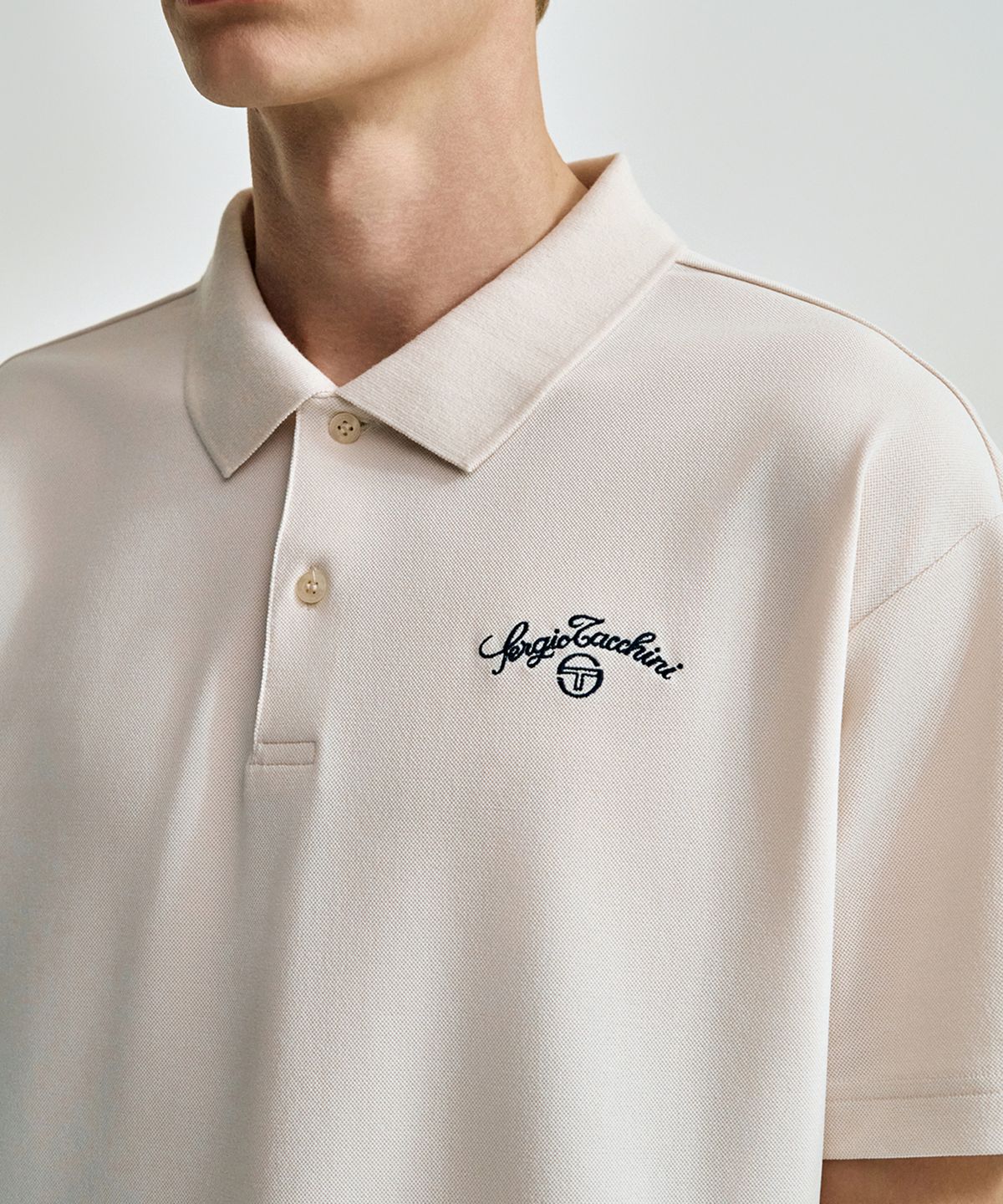 세르지오 타키니(SERGIO TACCHINI) M 타키니 모던 폴로 (Ivory)