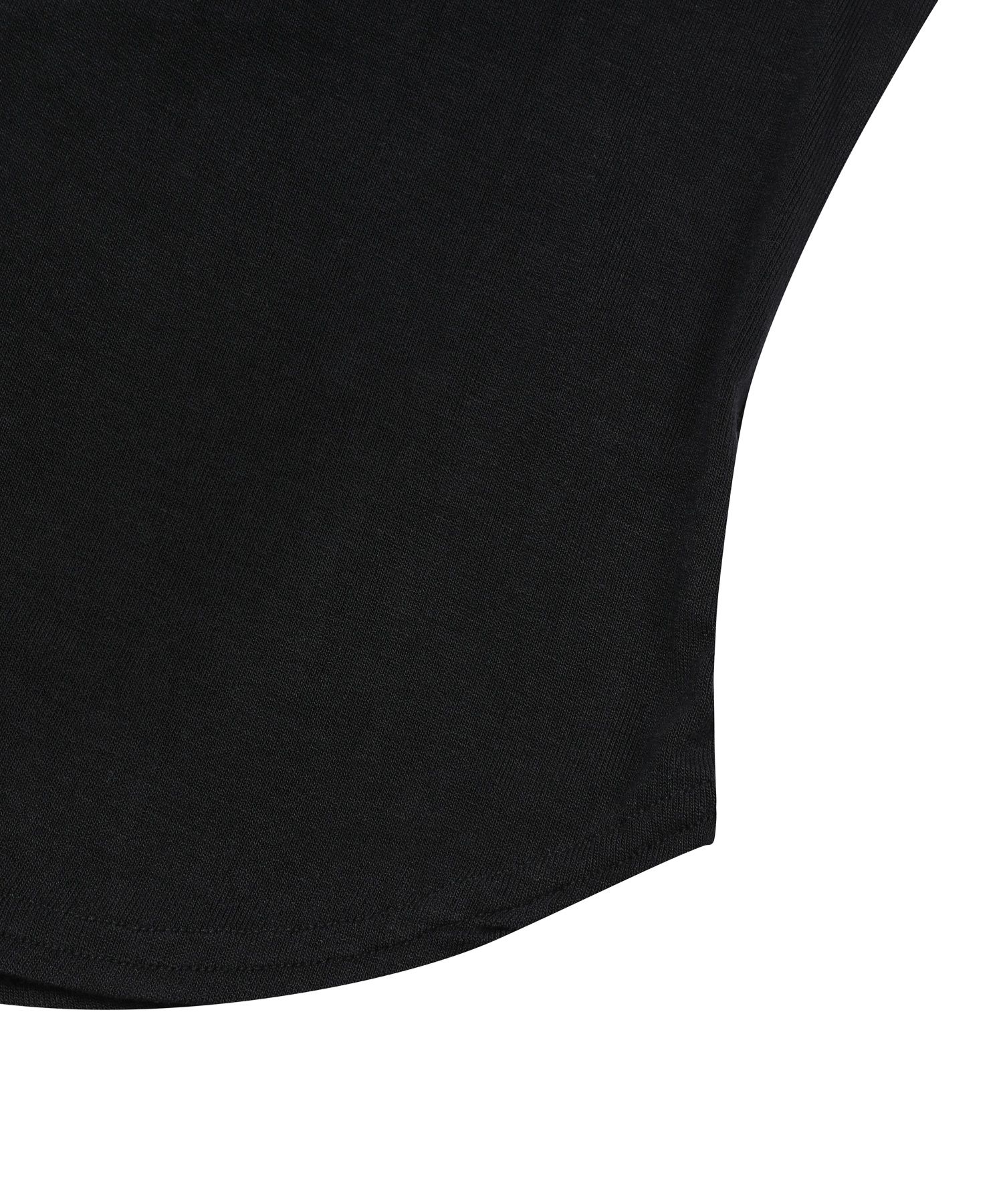 MUSINSA | MUCENT Haring Signature Logo Snap Button Gulim