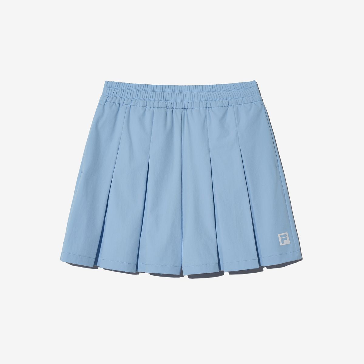 휠라 키즈(FILA KIDS) 우븐 플리츠 큐롯 팬츠