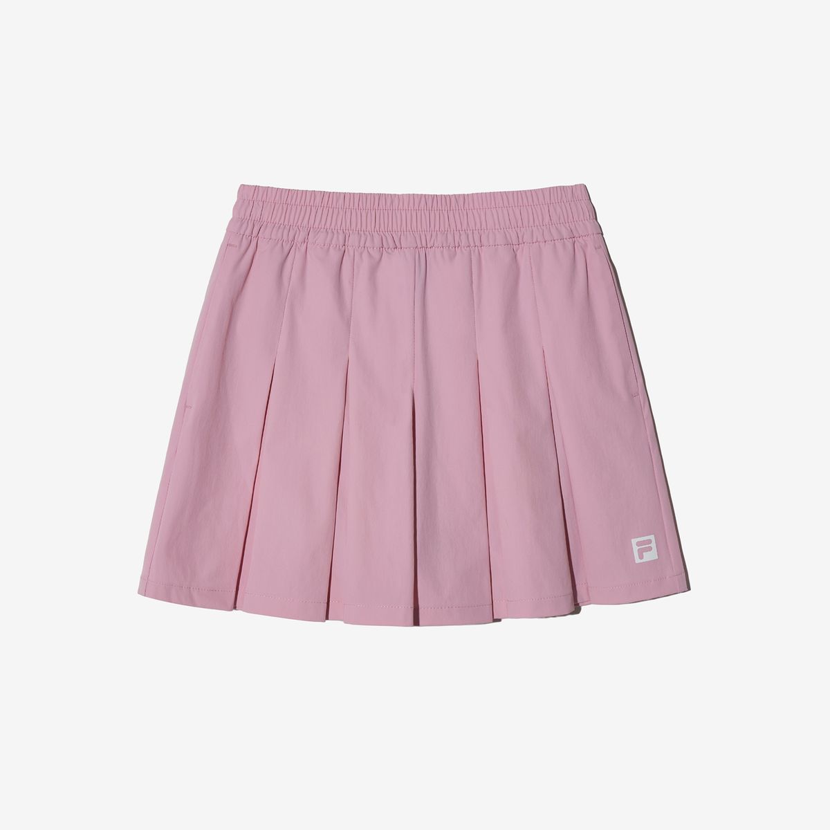 휠라 키즈(FILA KIDS) 우븐 플리츠 큐롯 팬츠
