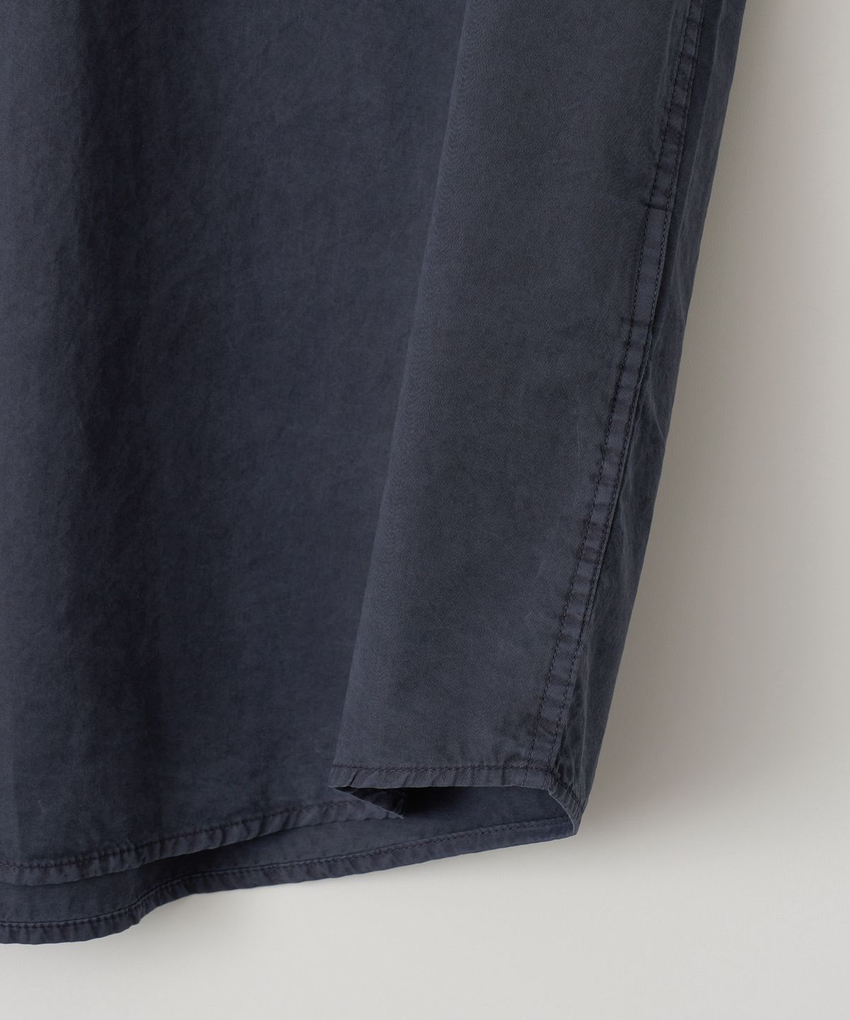 어나더 오피스(ANOTHER OFFICE) Neo Bold Garment Shirt (Dusty Indigo)