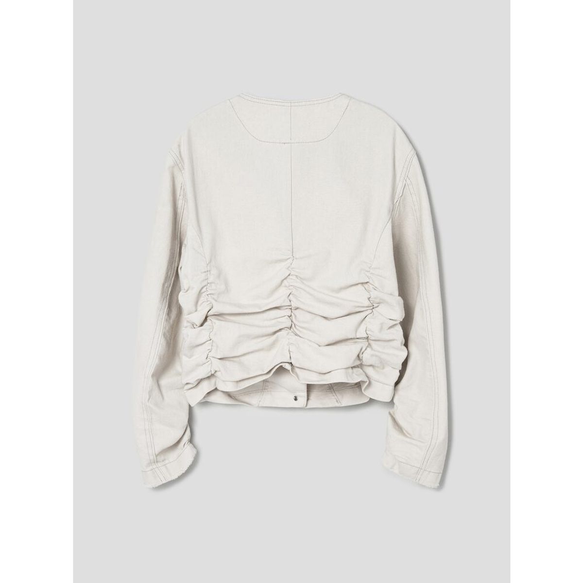 앙개(ANGGAE) Artist Denim Jacket  Ivory