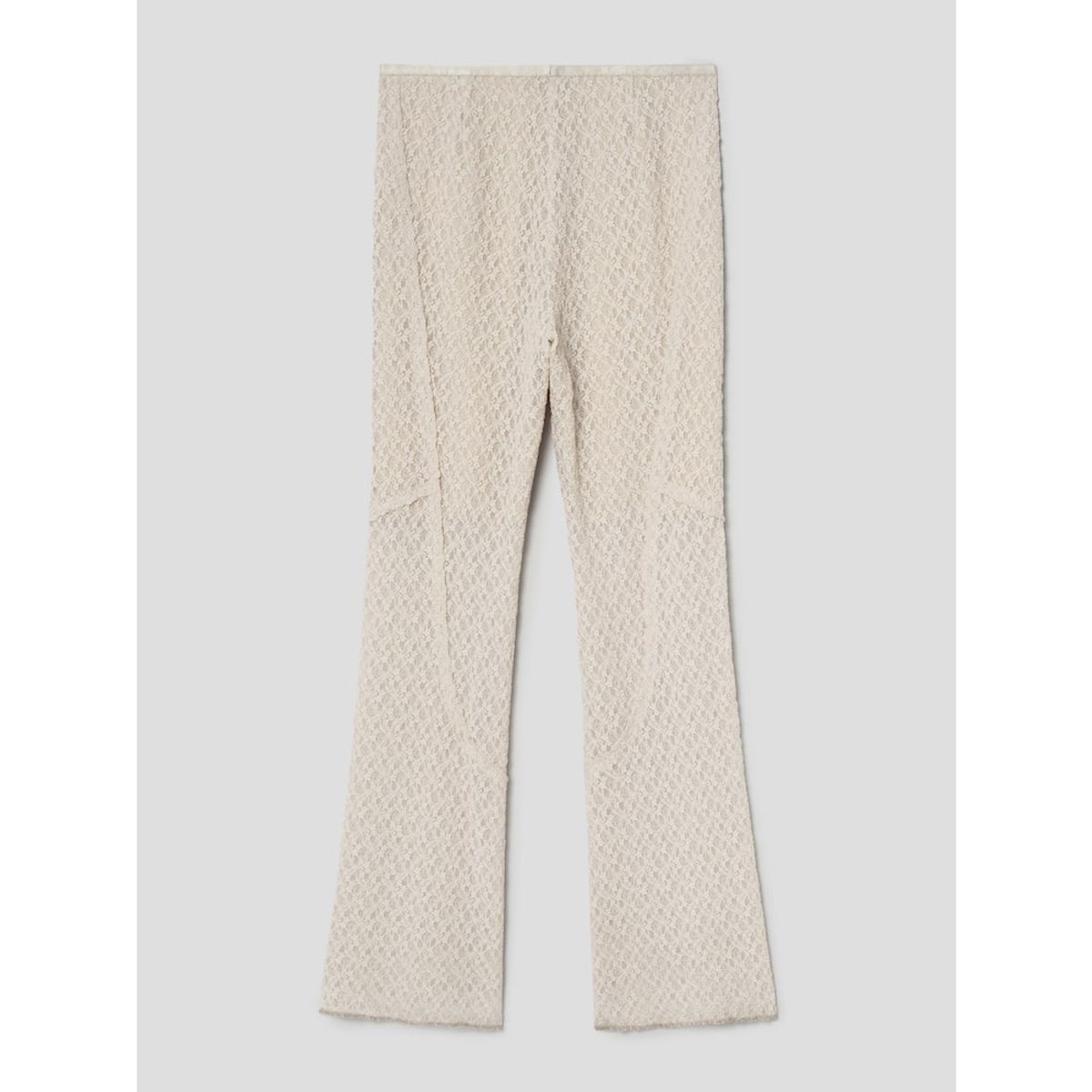 앙개(ANGGAE) Lace Line Pants  Ivory