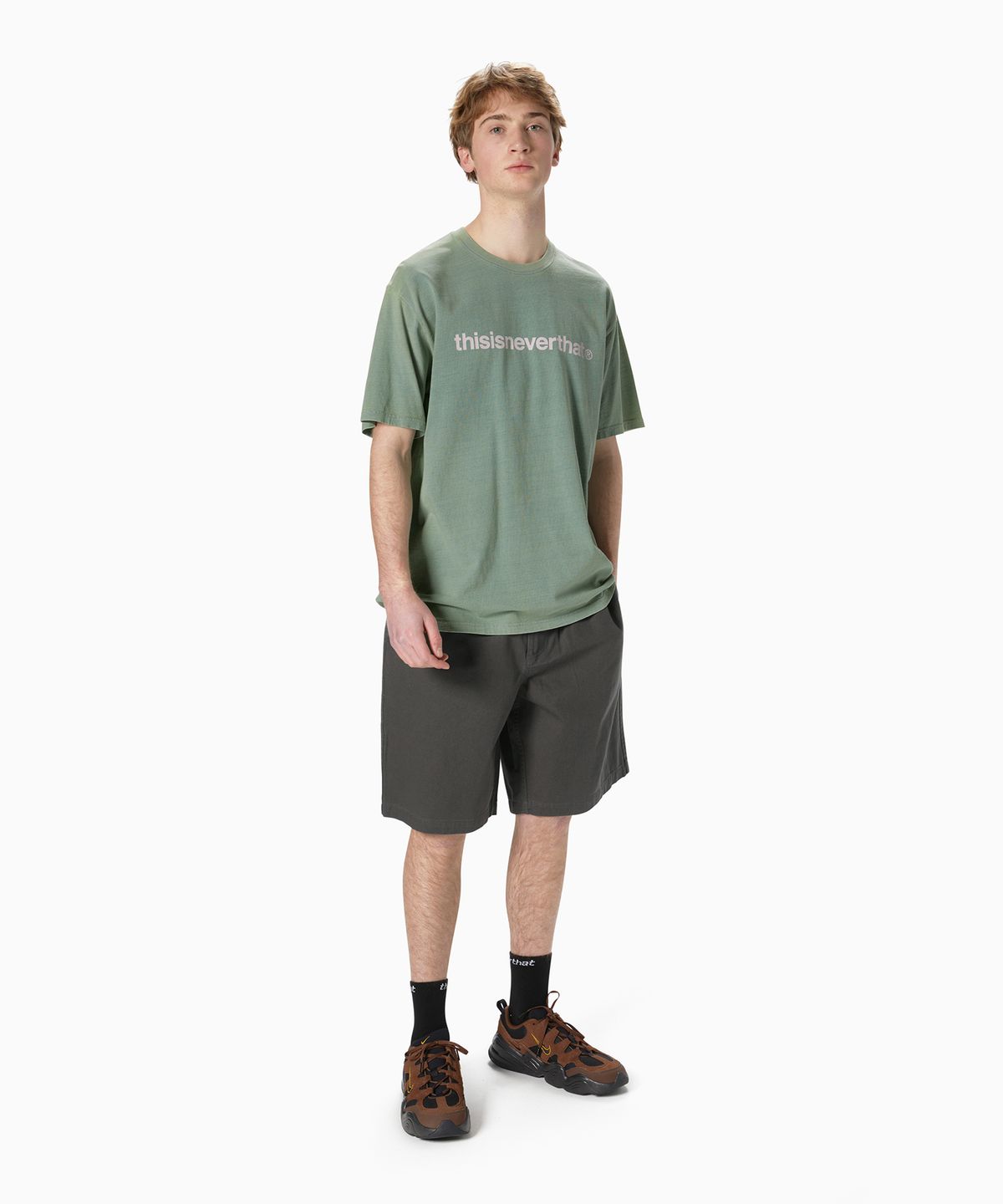 디스이즈네버댓(THISISNEVERTHAT) Beach Short Charcoal