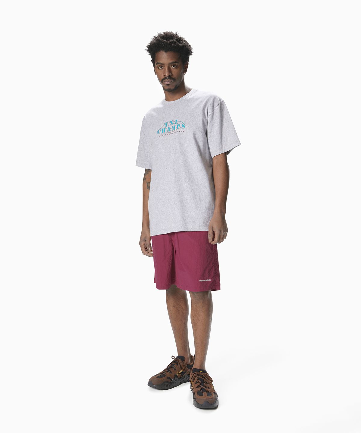 디스이즈네버댓(THISISNEVERTHAT) Jogging Short Plum