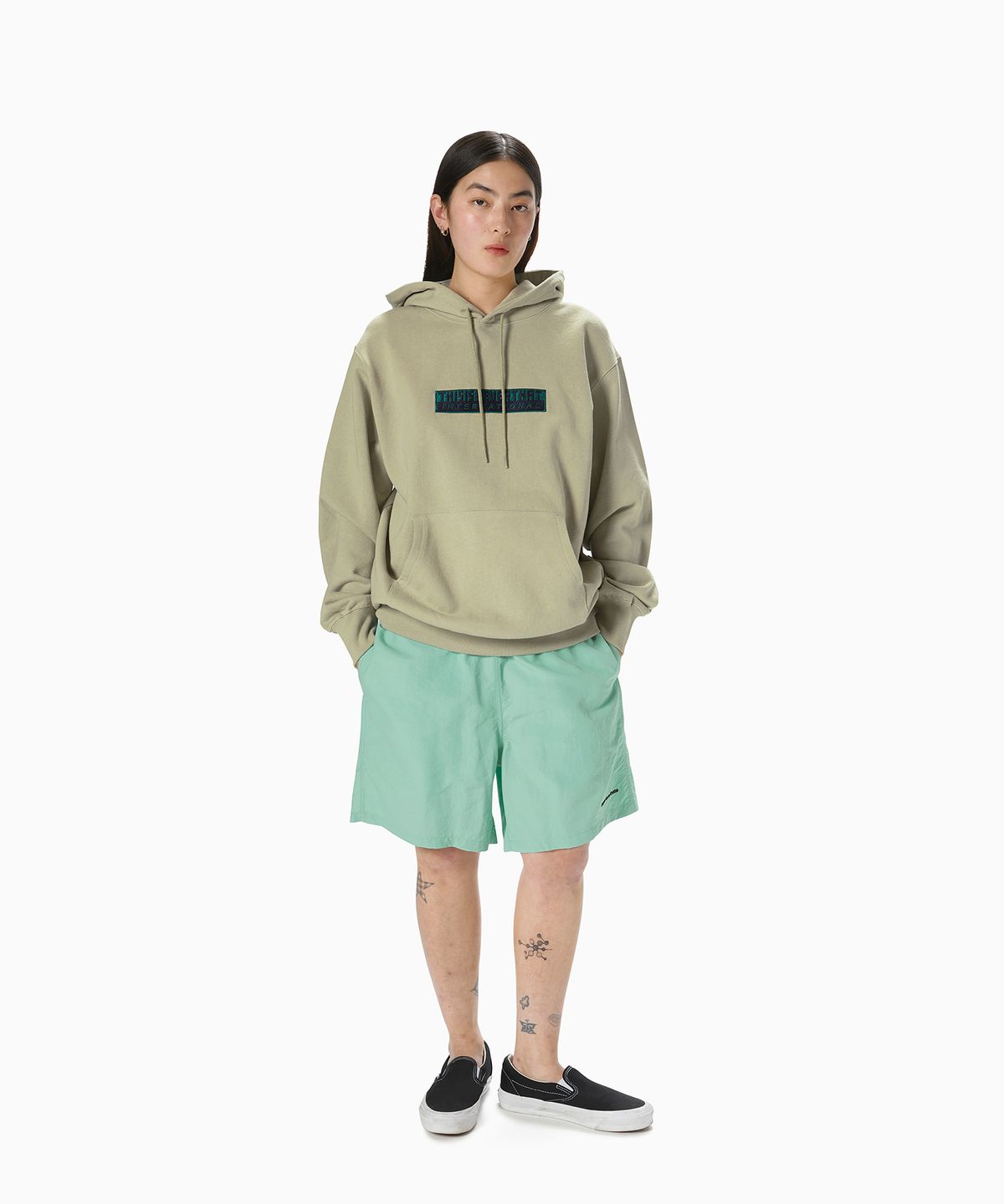 디스이즈네버댓(THISISNEVERTHAT) Jogging Short Aqua