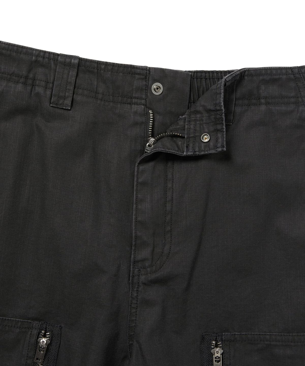디스이즈네버댓(THISISNEVERTHAT) Flight Cargo Short Washed Black