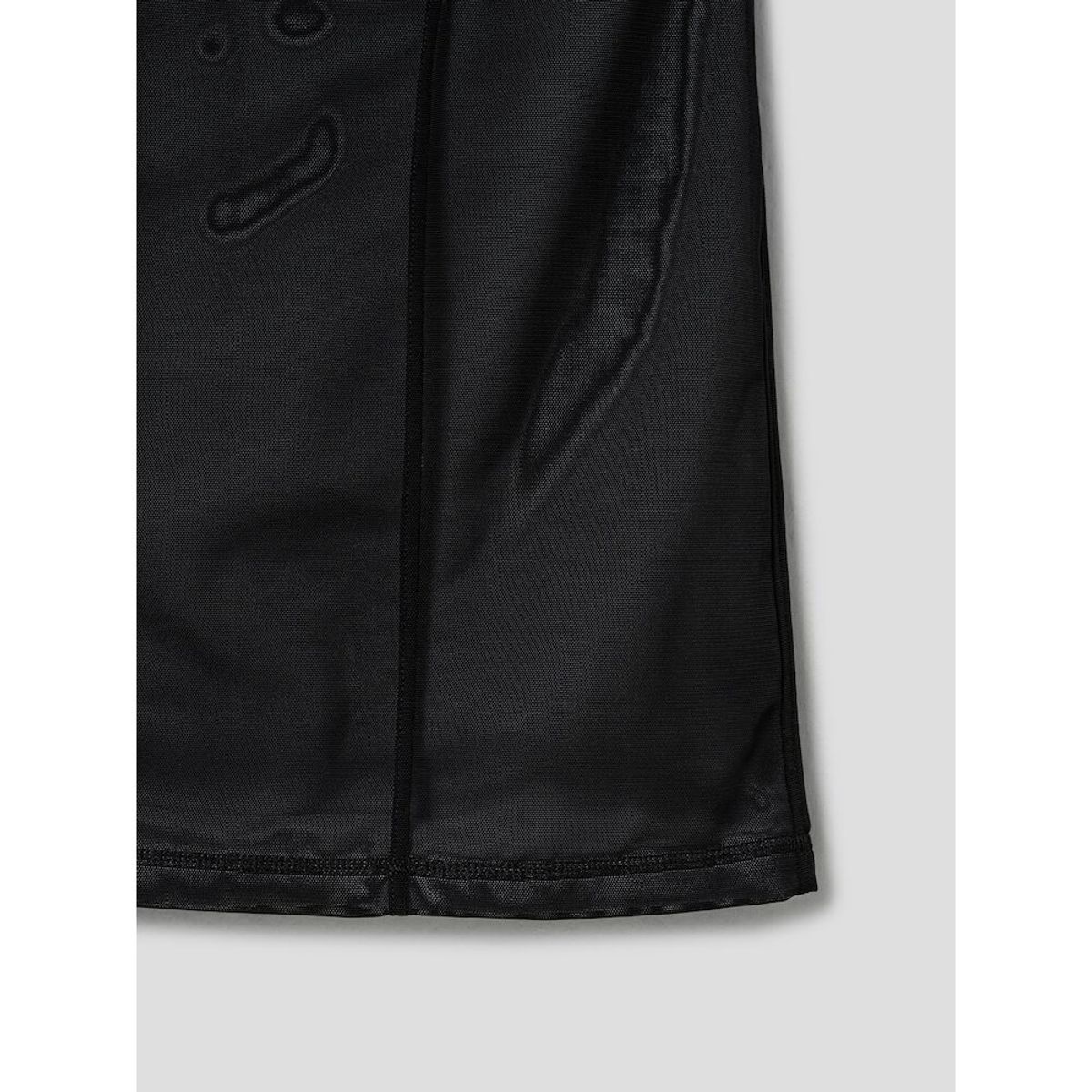 앙개(ANGGAE) Power Net Mini Skirt  Black