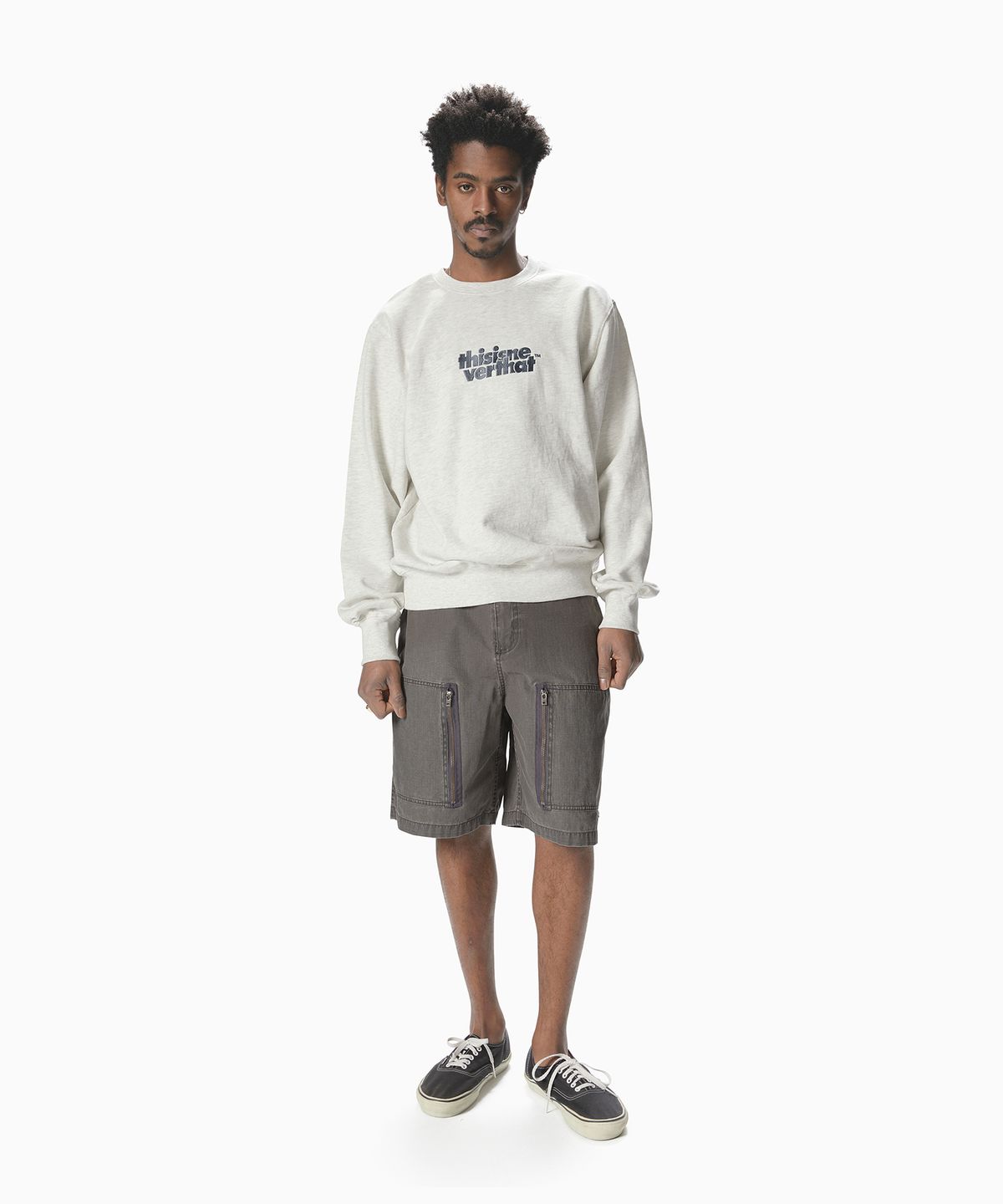 디스이즈네버댓(THISISNEVERTHAT) Flight Cargo Short Grey