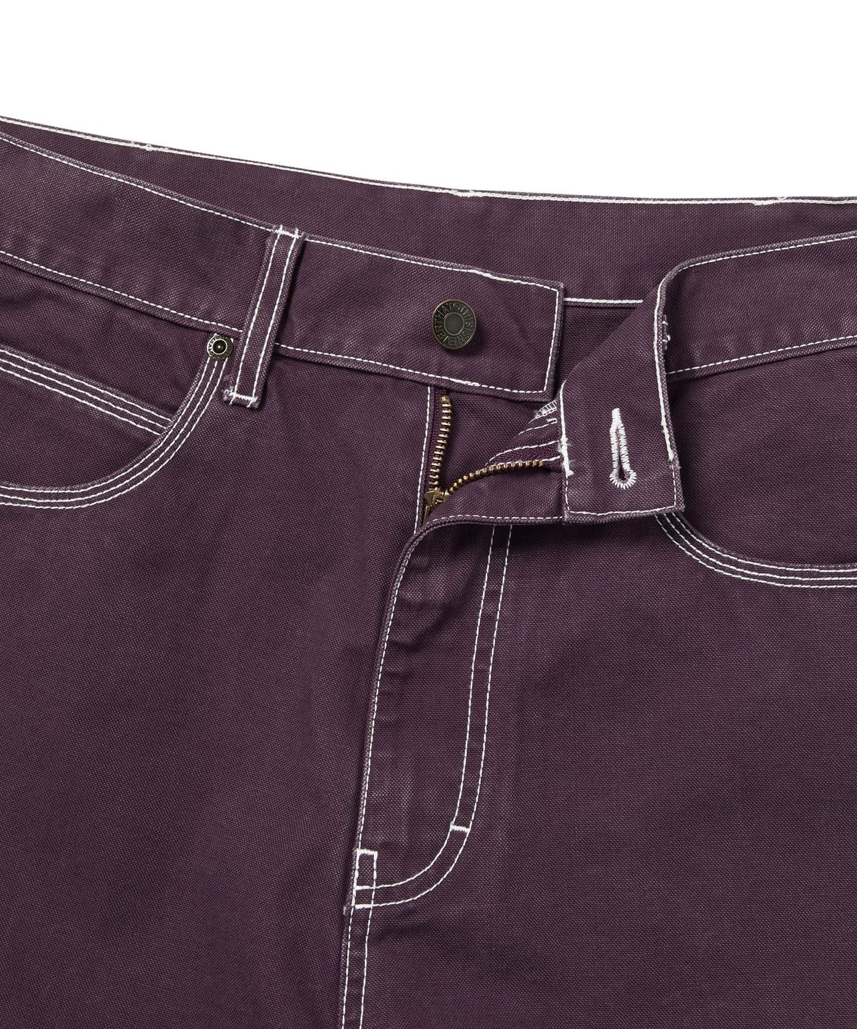 디스이즈네버댓(THISISNEVERTHAT) Contrast Stitch Short Purple