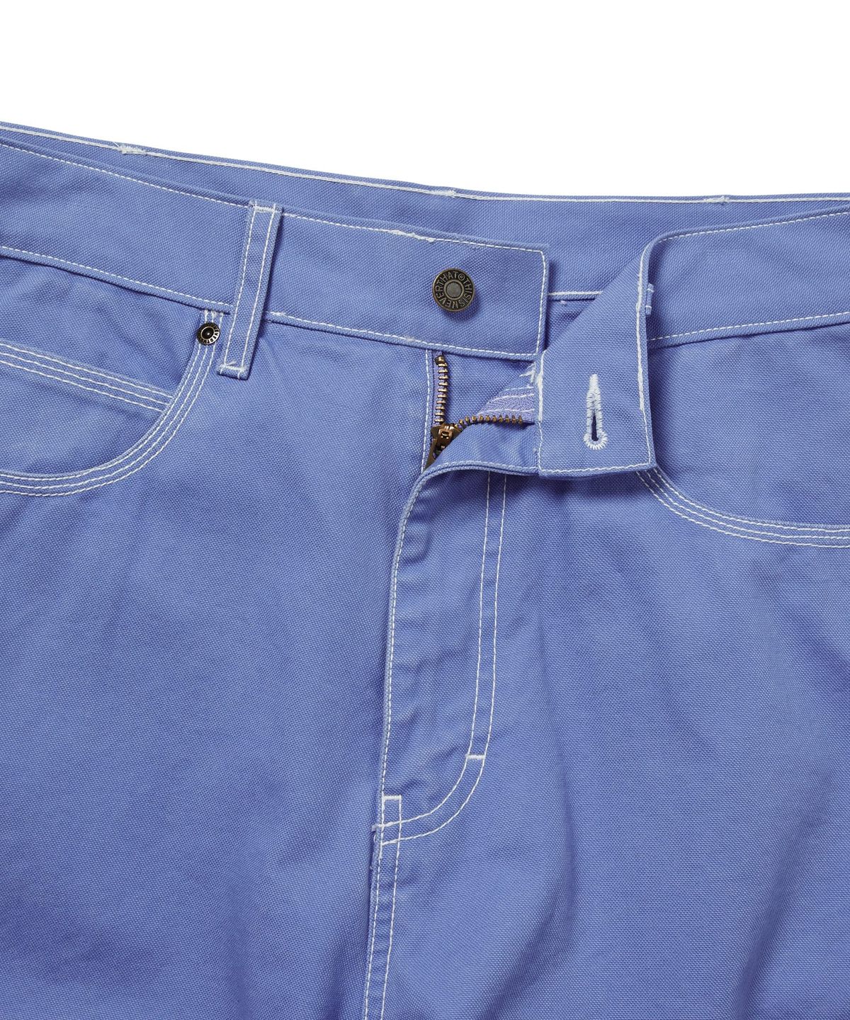 디스이즈네버댓(THISISNEVERTHAT) Contrast Stitch Short Blue
